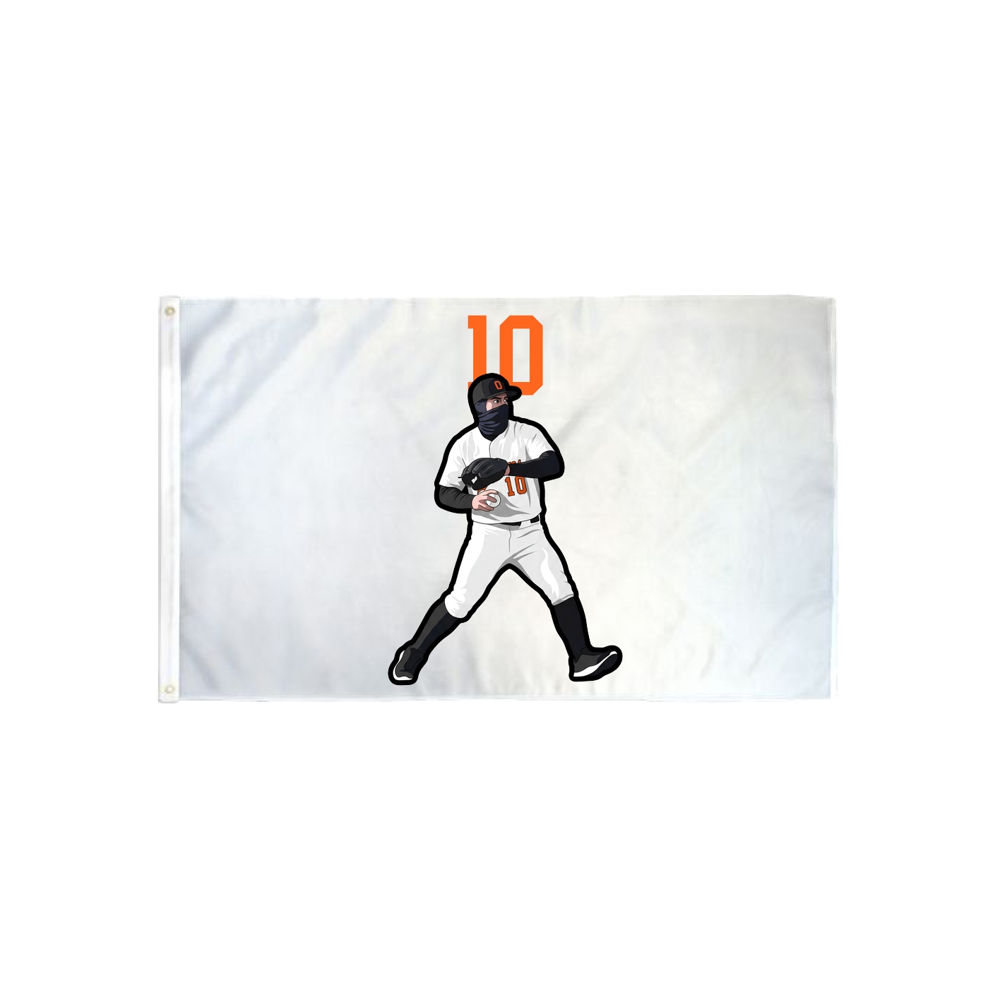 3x5 Flag — Number Top in Classic