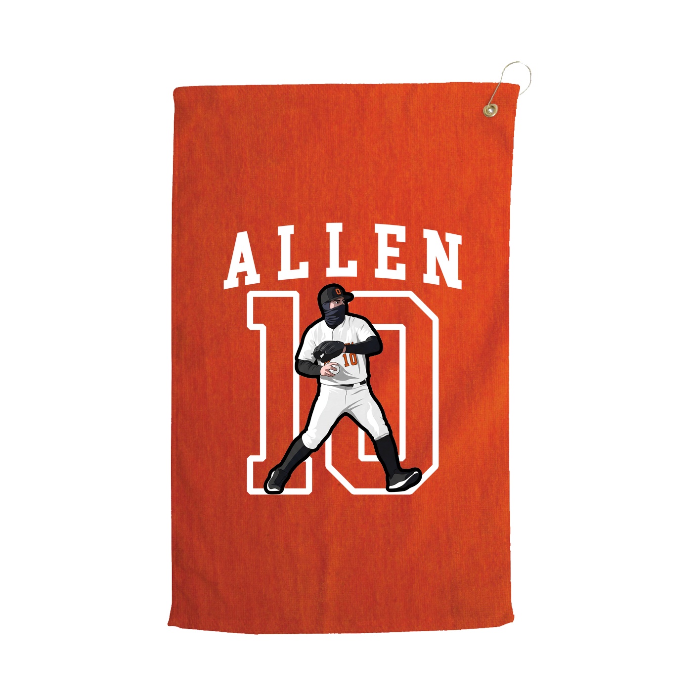 Golf Towel — Shirsey in Orange