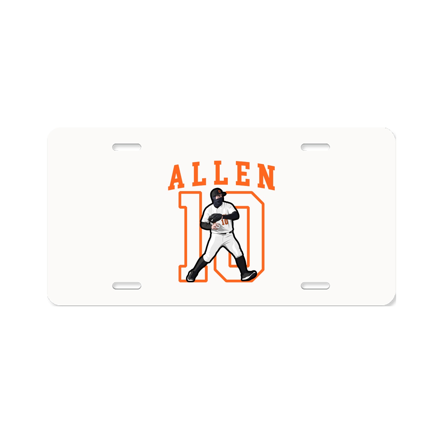 Aluminum License Plate