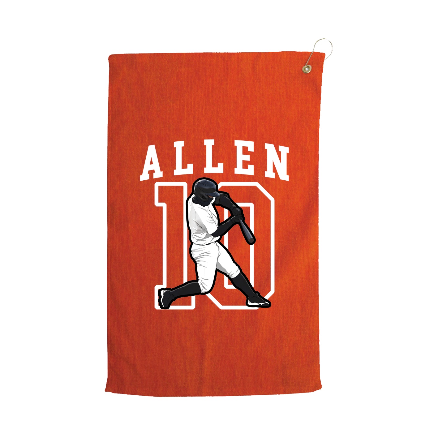 Golf Towel — Shirsey in Orange