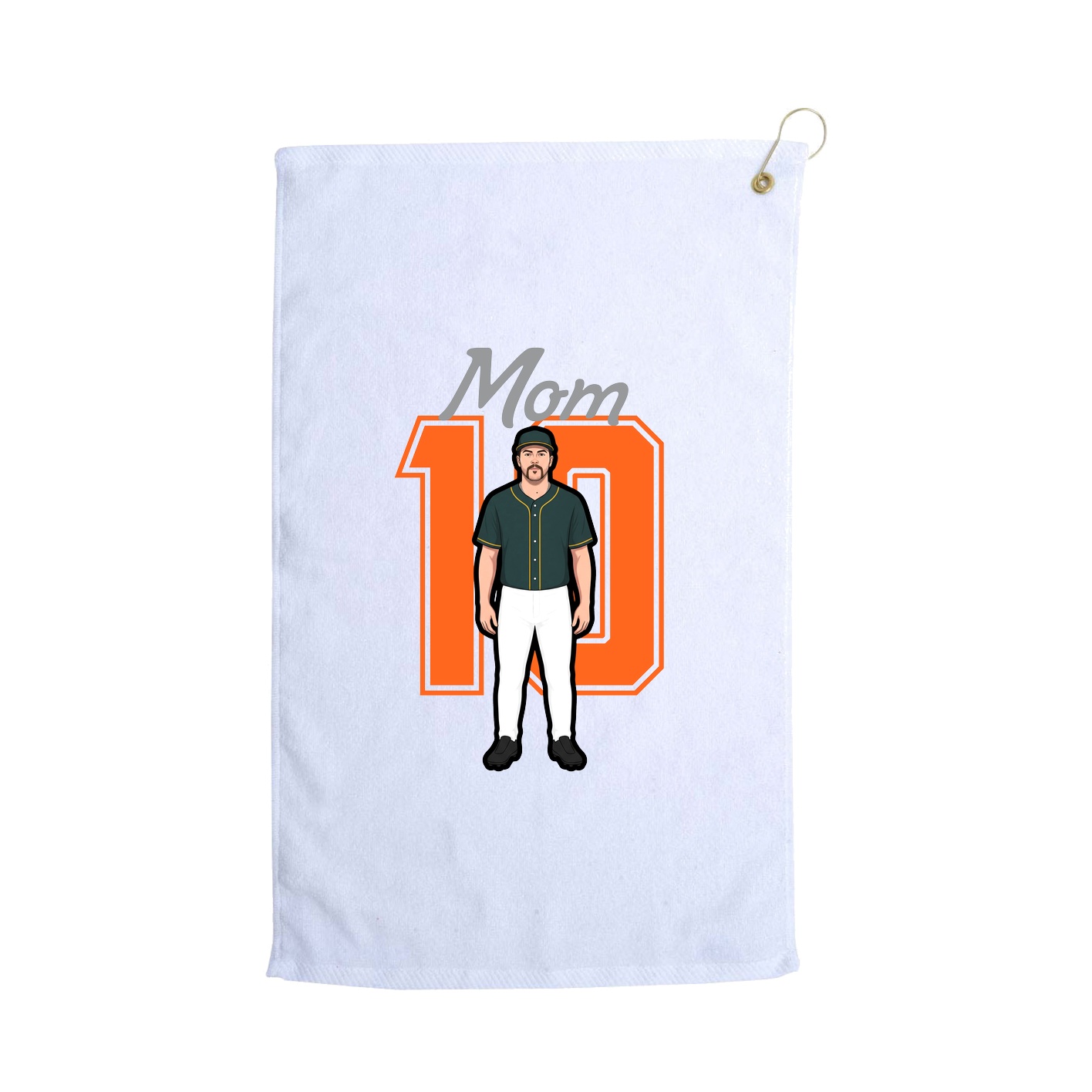 Golf Towel — Mothers Day Shirsey in White