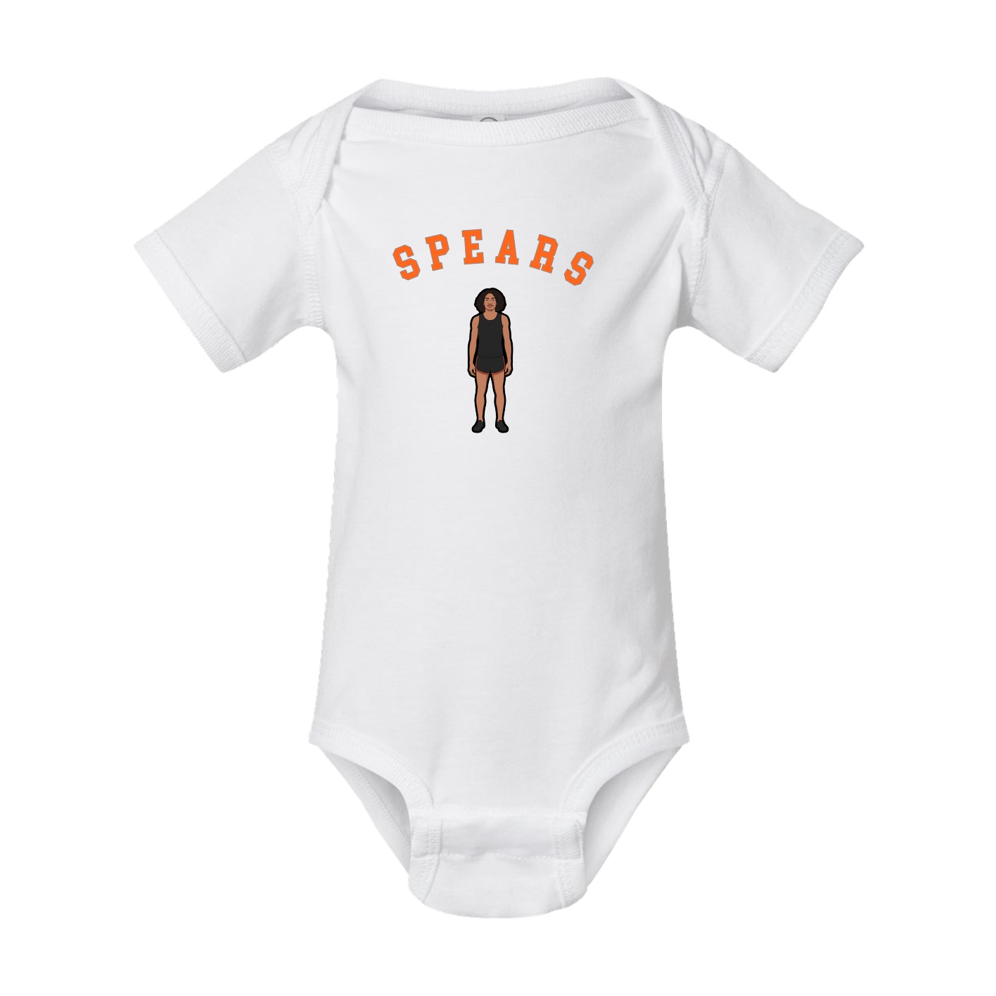 Baby Onesie — Shirsey Arch in White