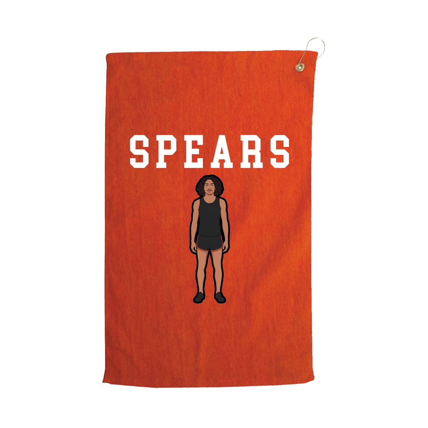 Golf Towel — Shirsey in Orange