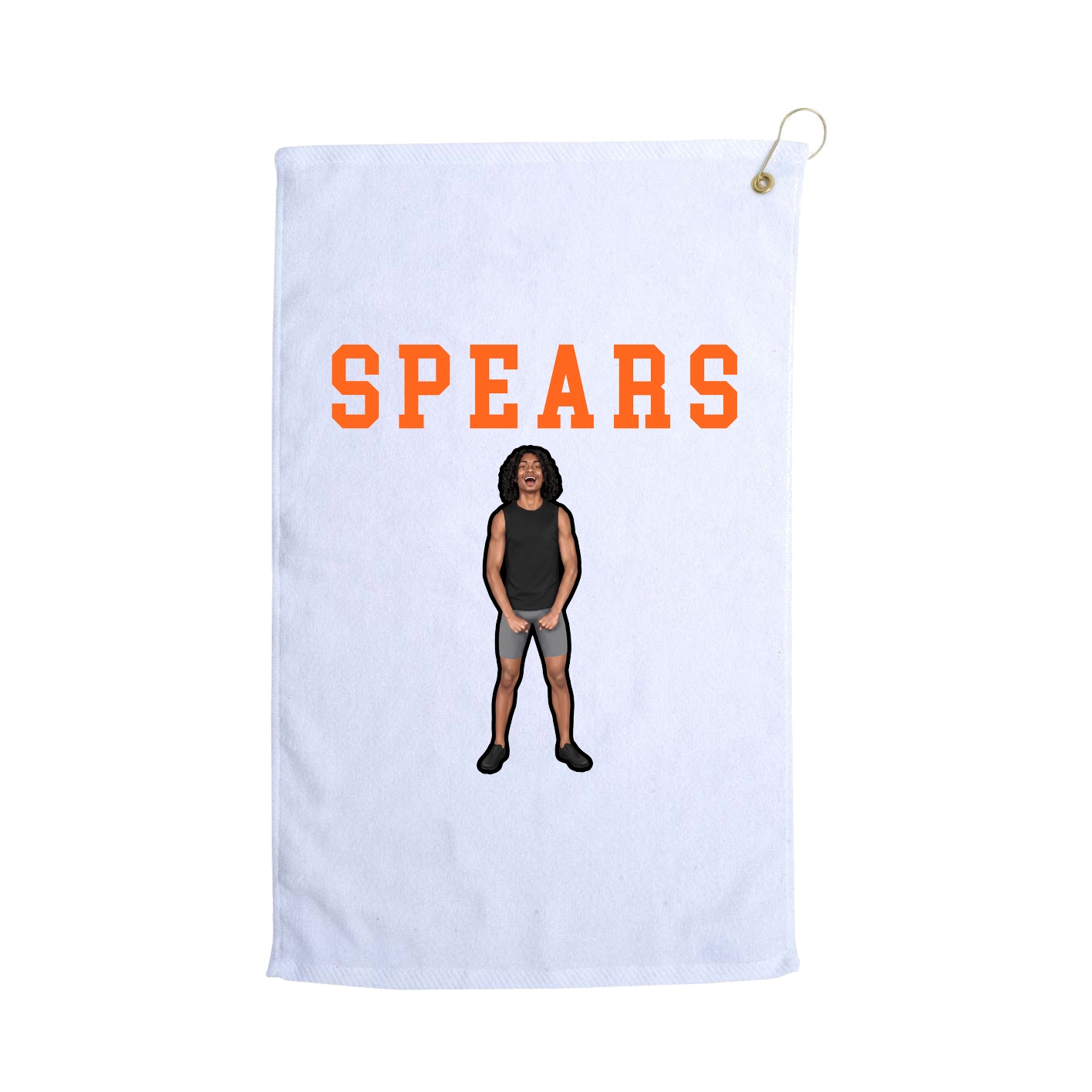 Golf Towel — Shirsey in White