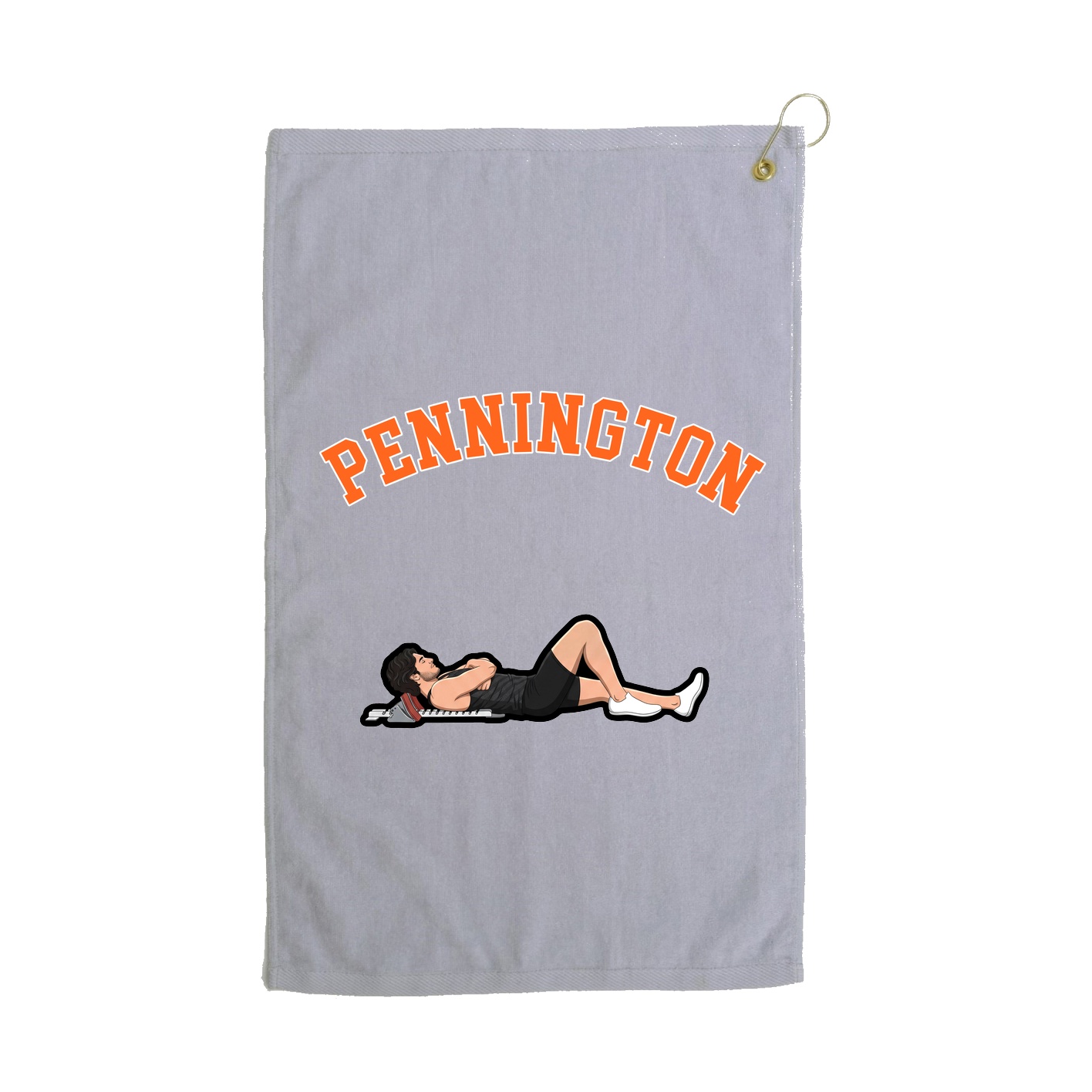 Golf Towel — Shirsey Arch in Grey