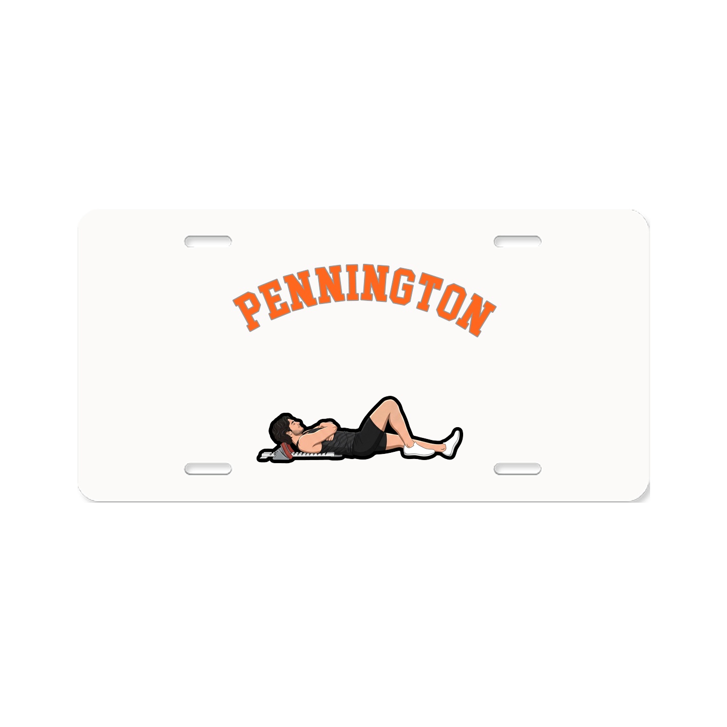 License Plate — Shirsey Arch in Classic