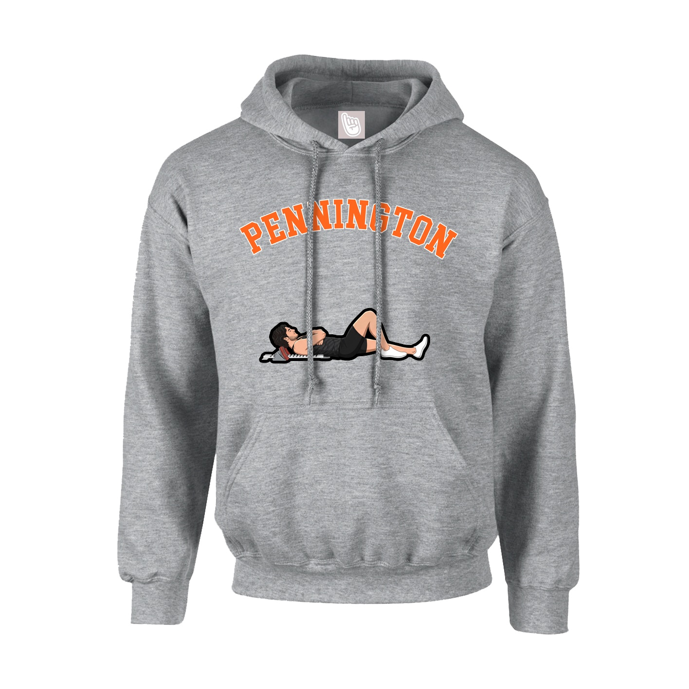 Youth Hoodie — Shirsey Arch in Grey