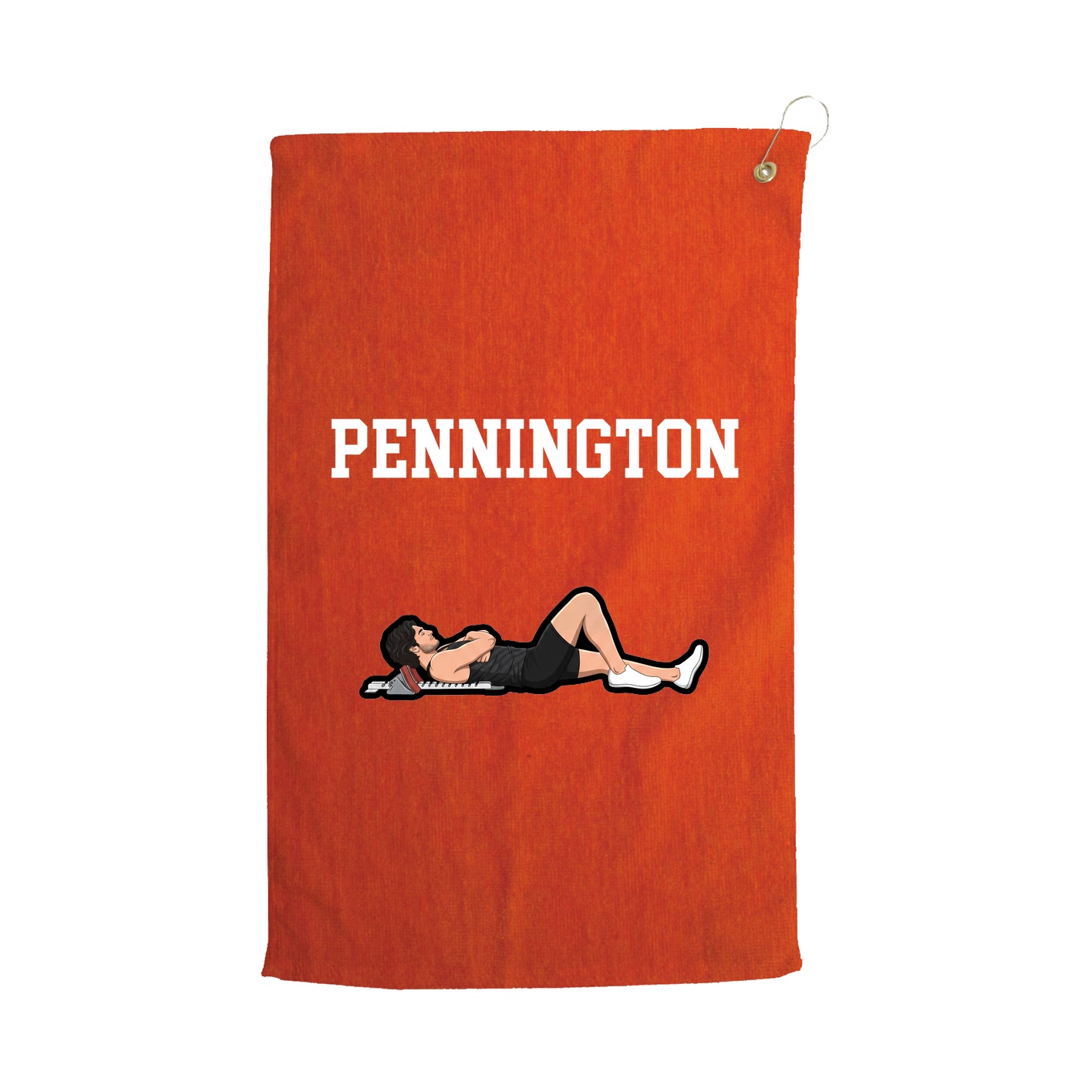 Golf Towel — Shirsey in Orange