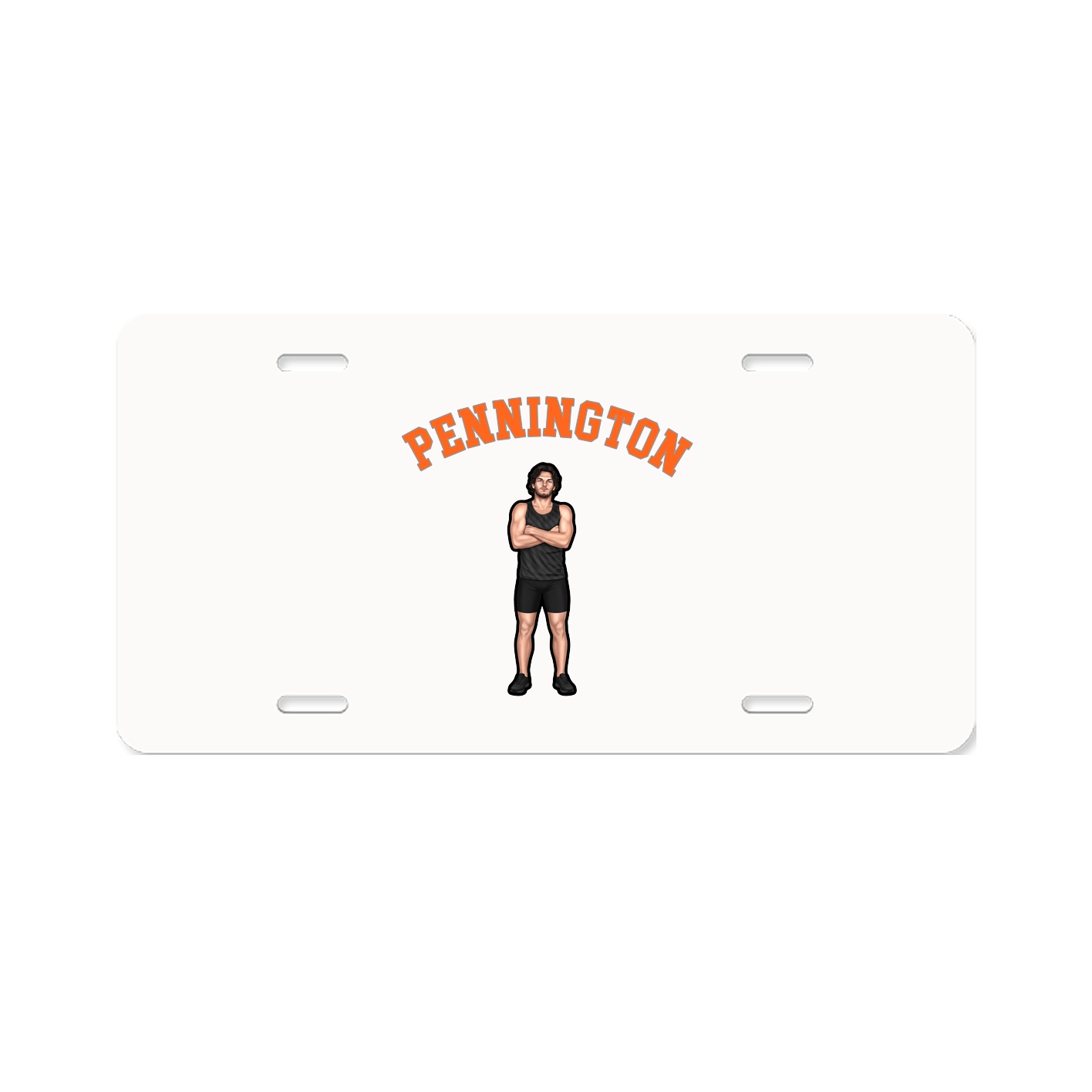 License Plate — Shirsey Arch in Classic