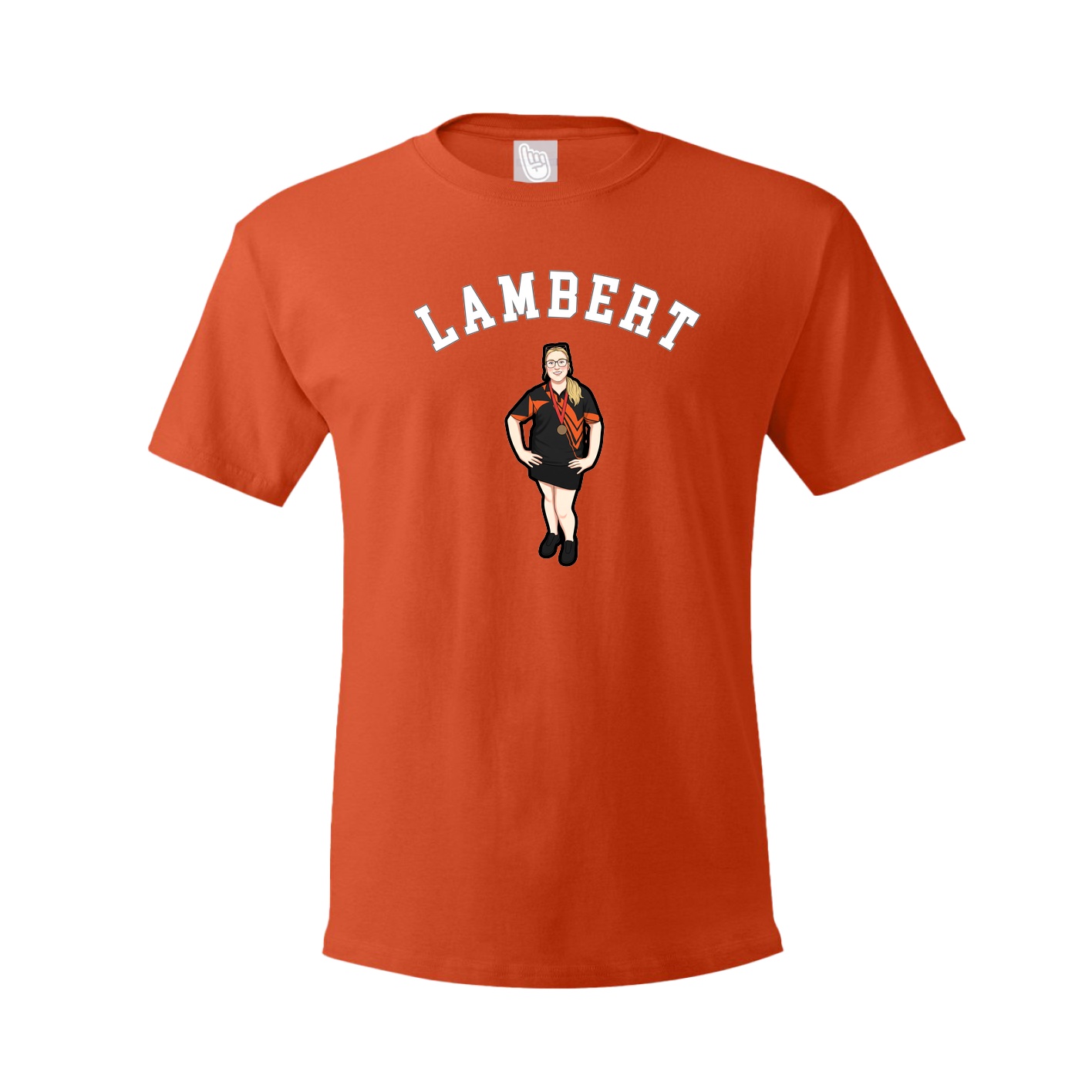 Youth Tee — Shirsey Arch in Orange