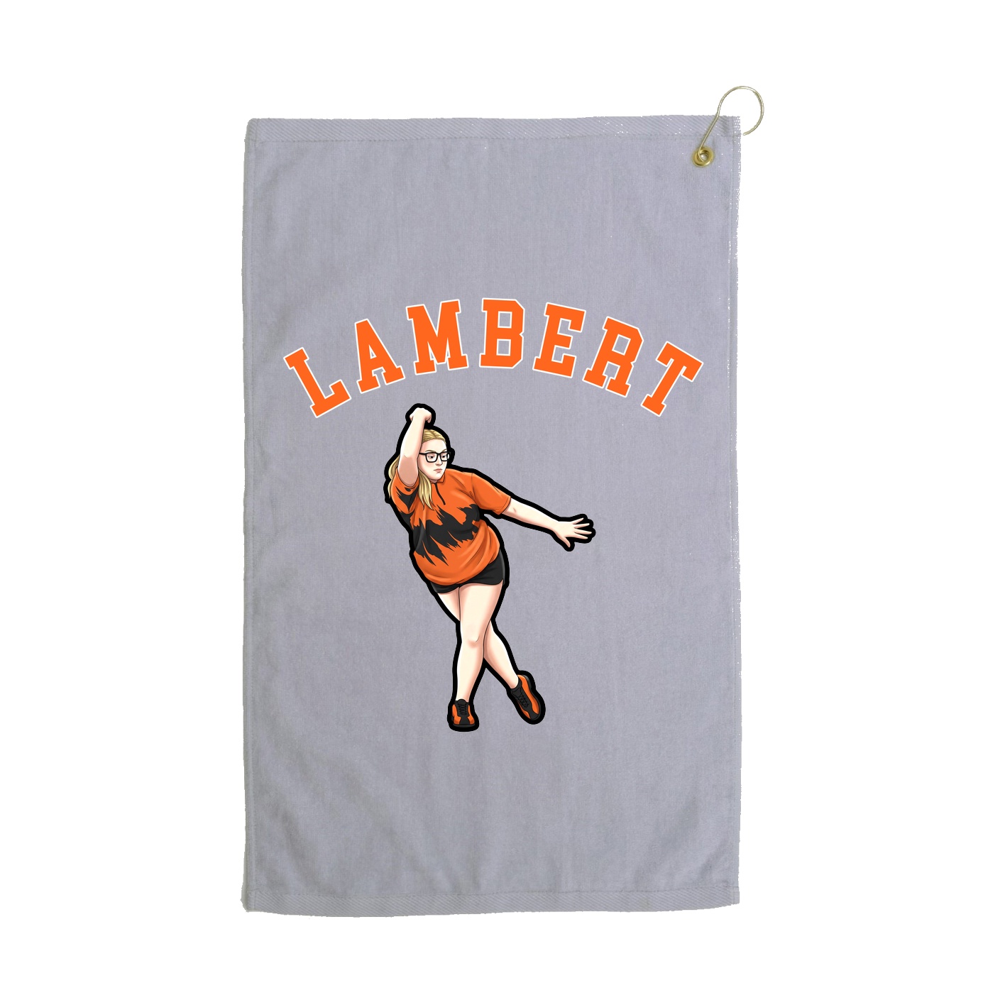 Golf Towel — Shirsey Arch in Grey