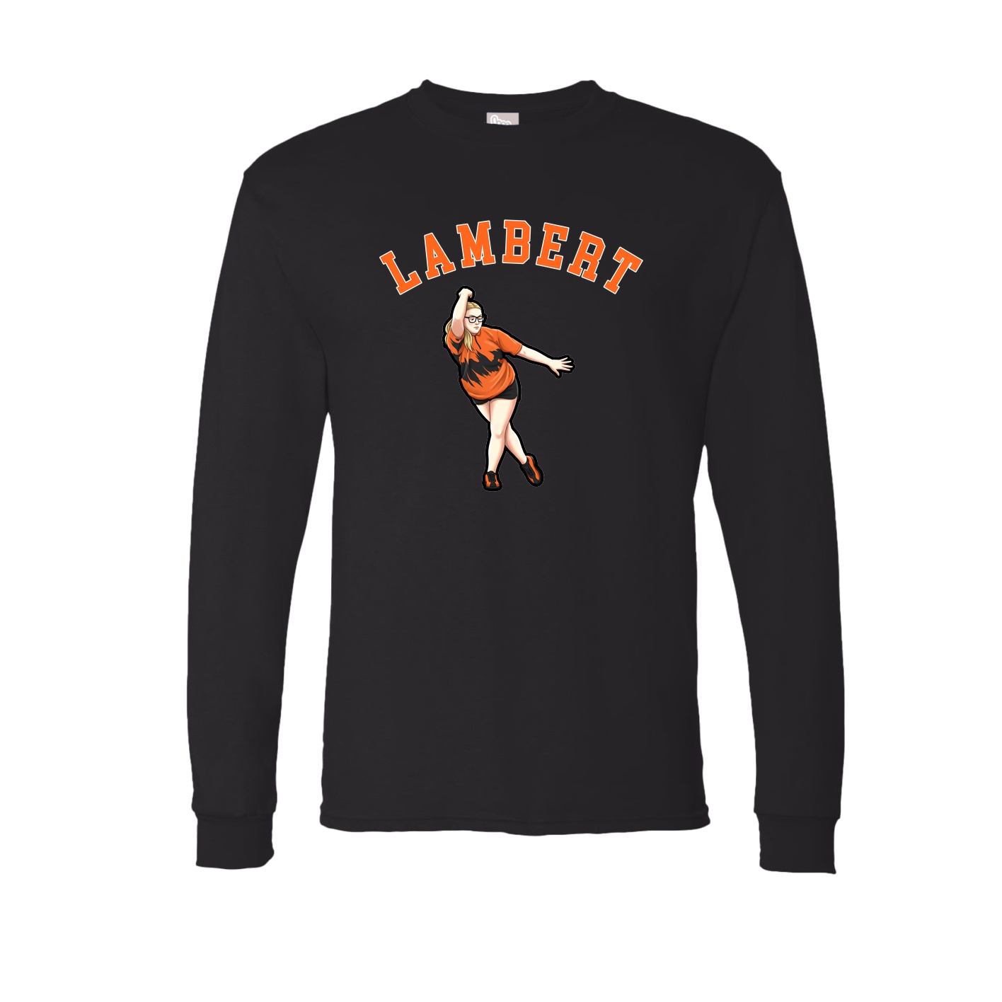 Long Sleeve Tee — Shirsey Arch in Black