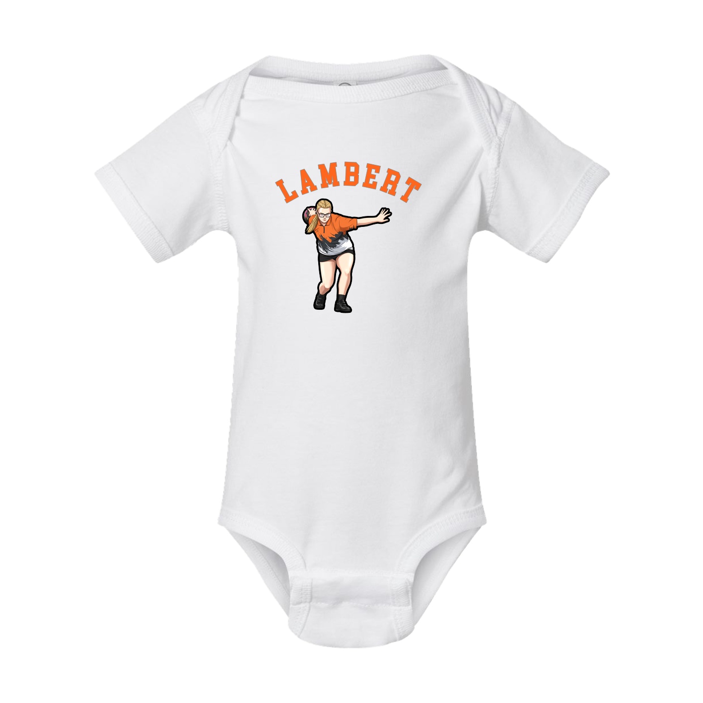 Baby Onesie — Shirsey Arch in White