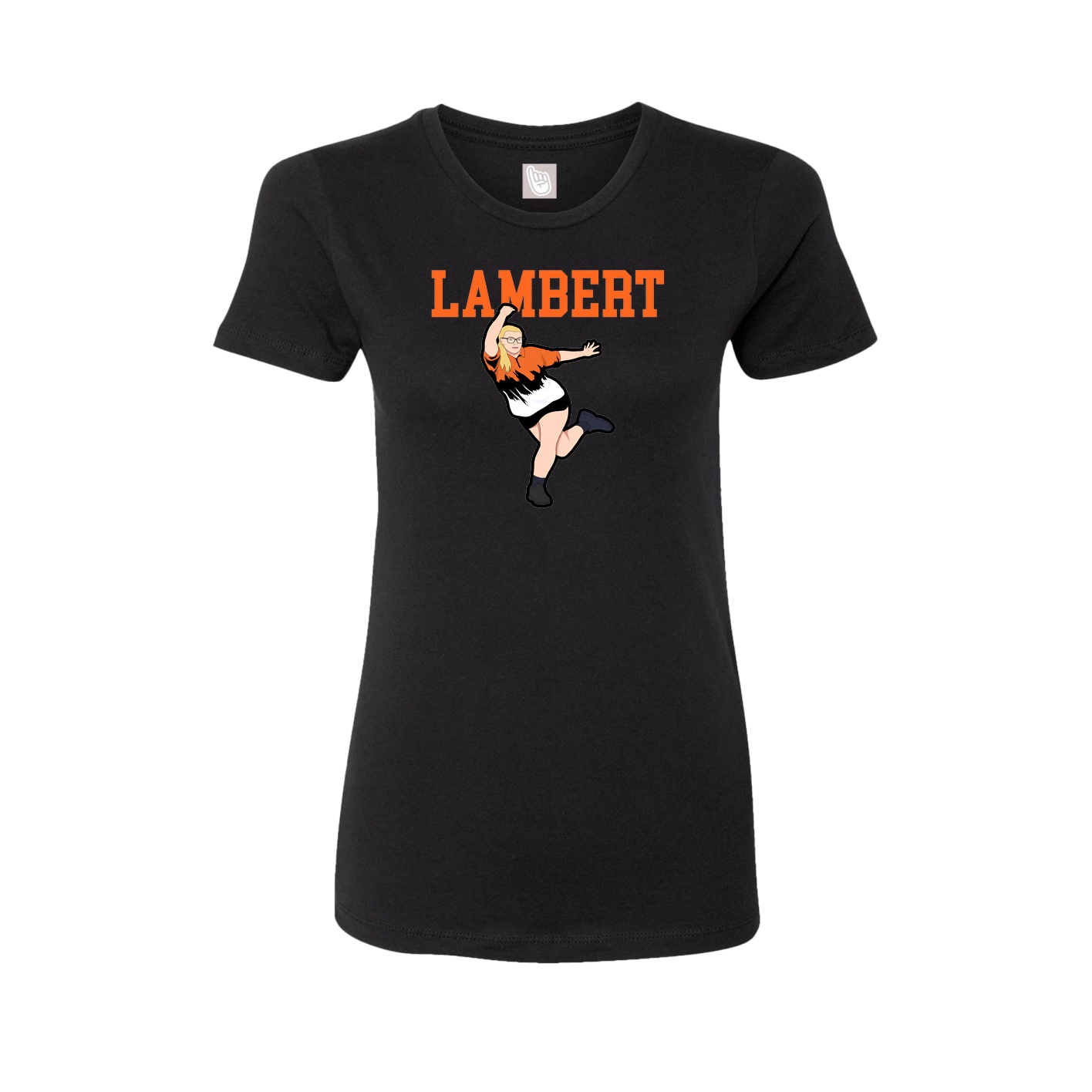 Fitted Women's Tee — Shirsey in Black