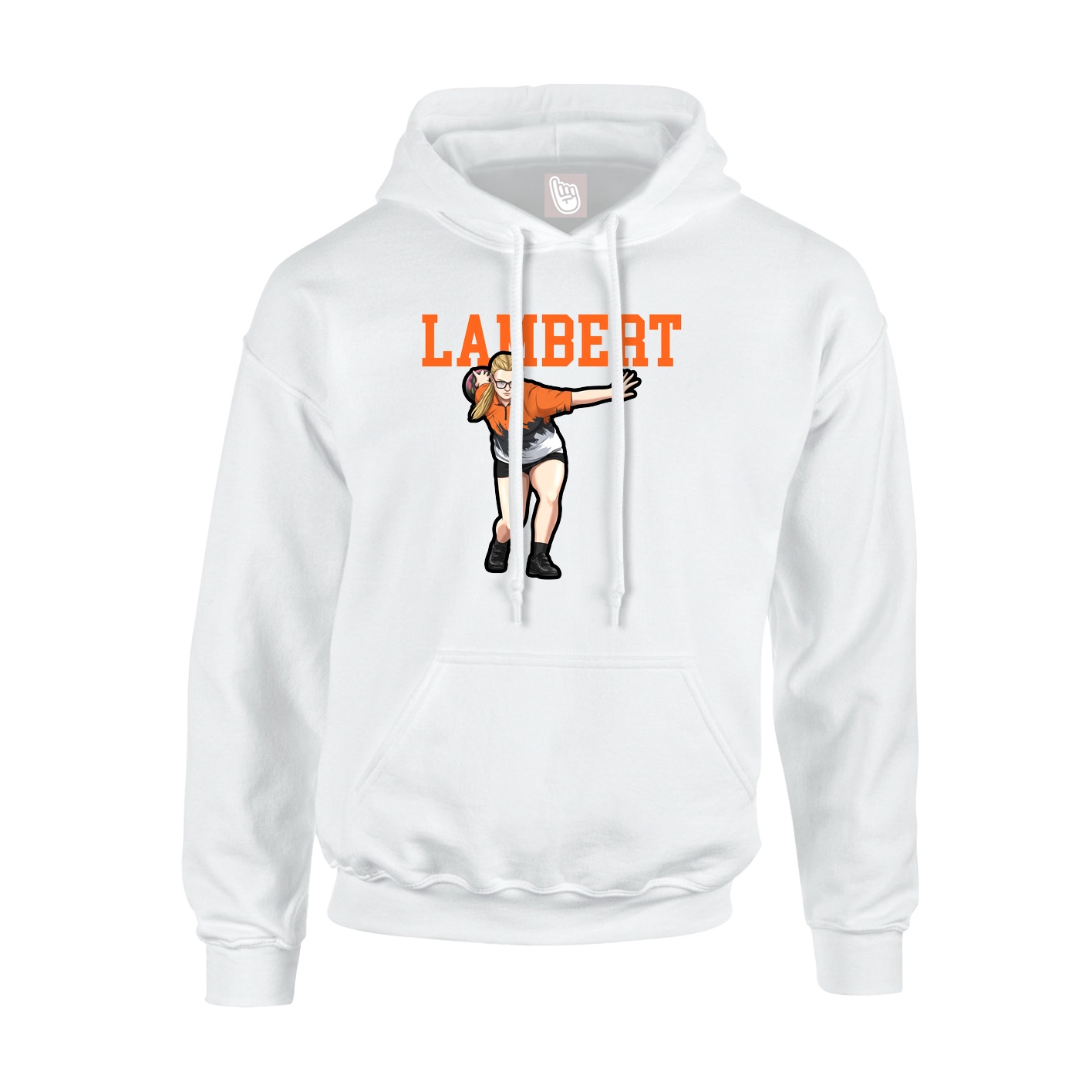 Hoodie — Shirsey in White