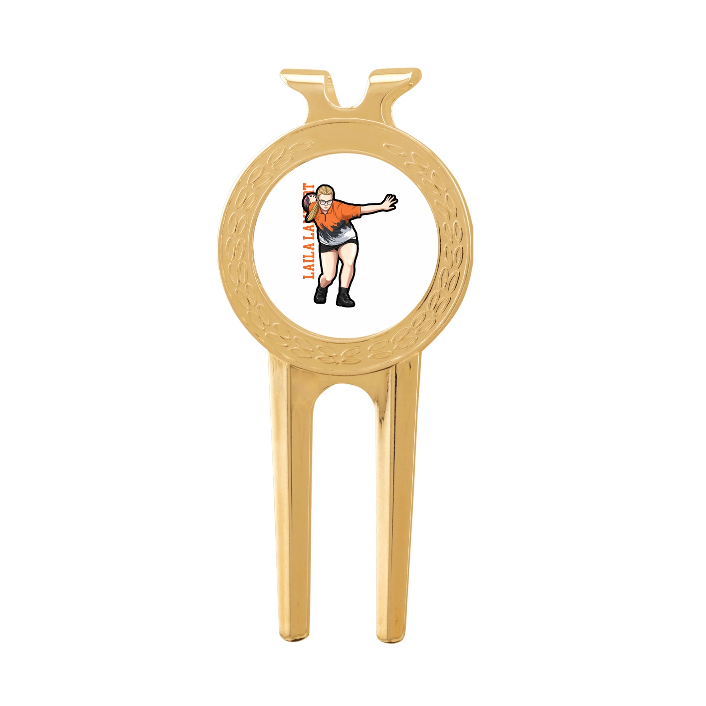 Divot Tool with Ball Marker — Name Vertical in Classic