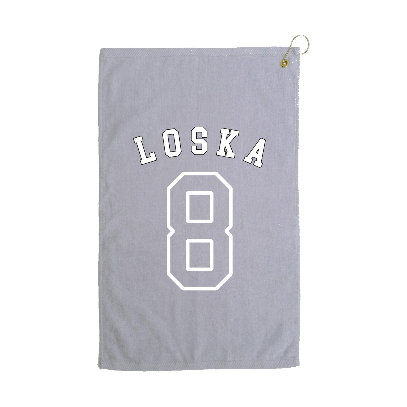 Golf Towel — Shirsey Arch in Grey