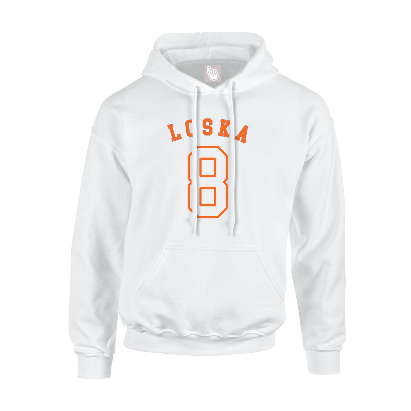 Hoodie — Shirsey Arch in White