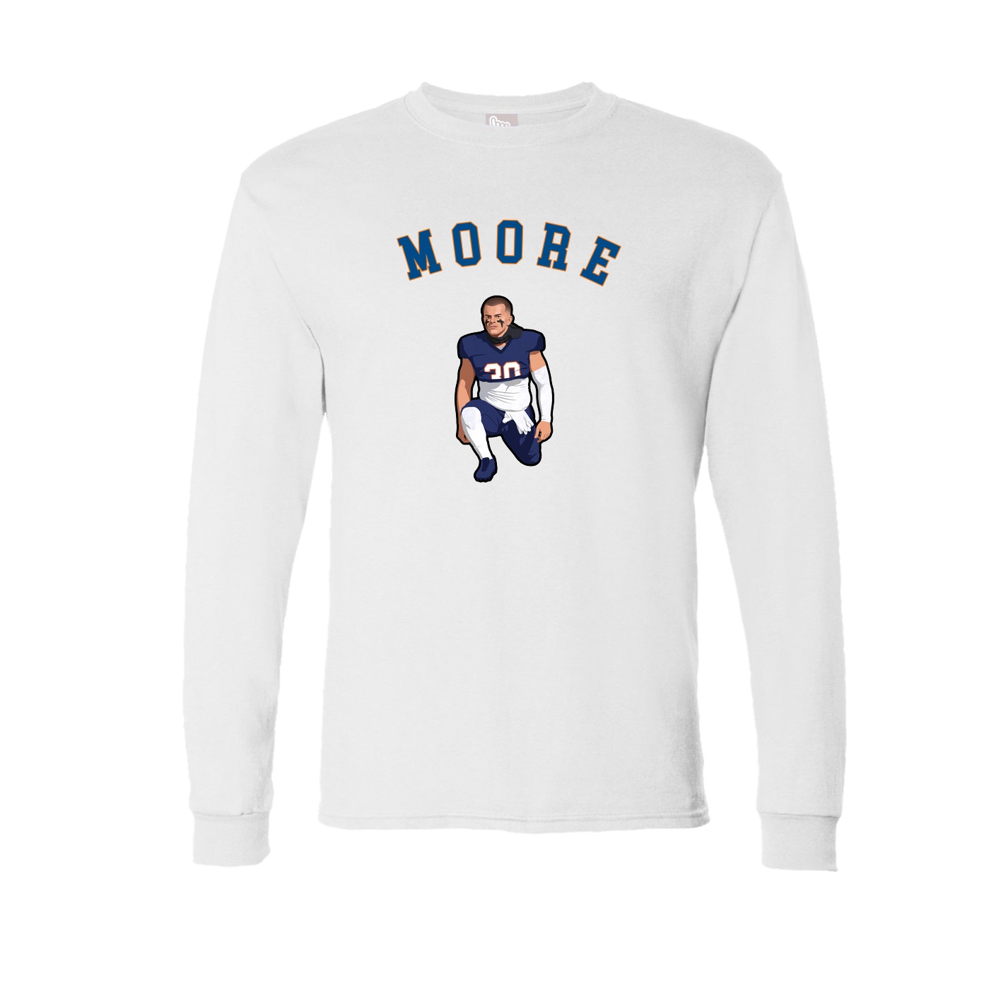 Long Sleeve Tee — Shirsey Arch in White