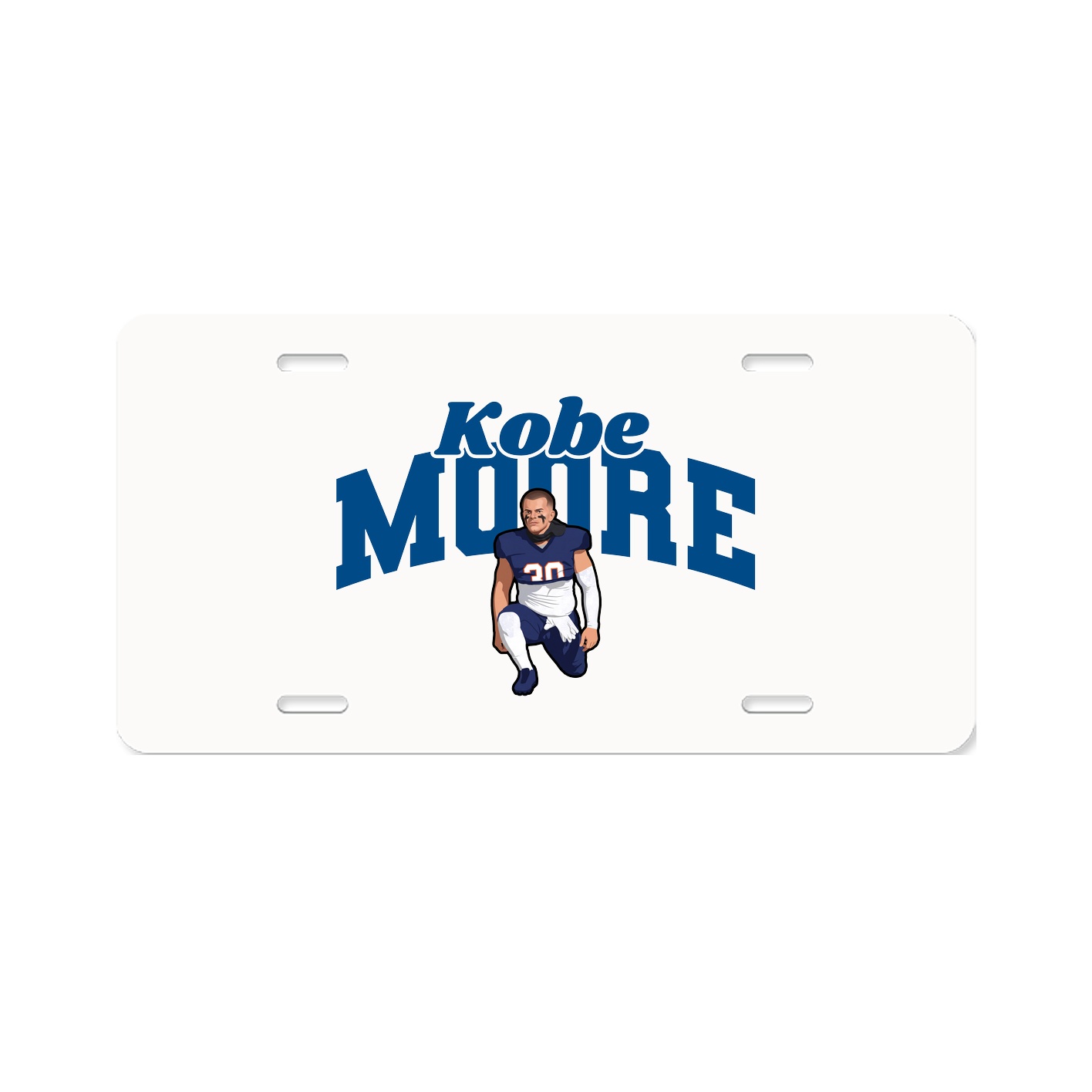 License Plate — Signature Arch in Classic