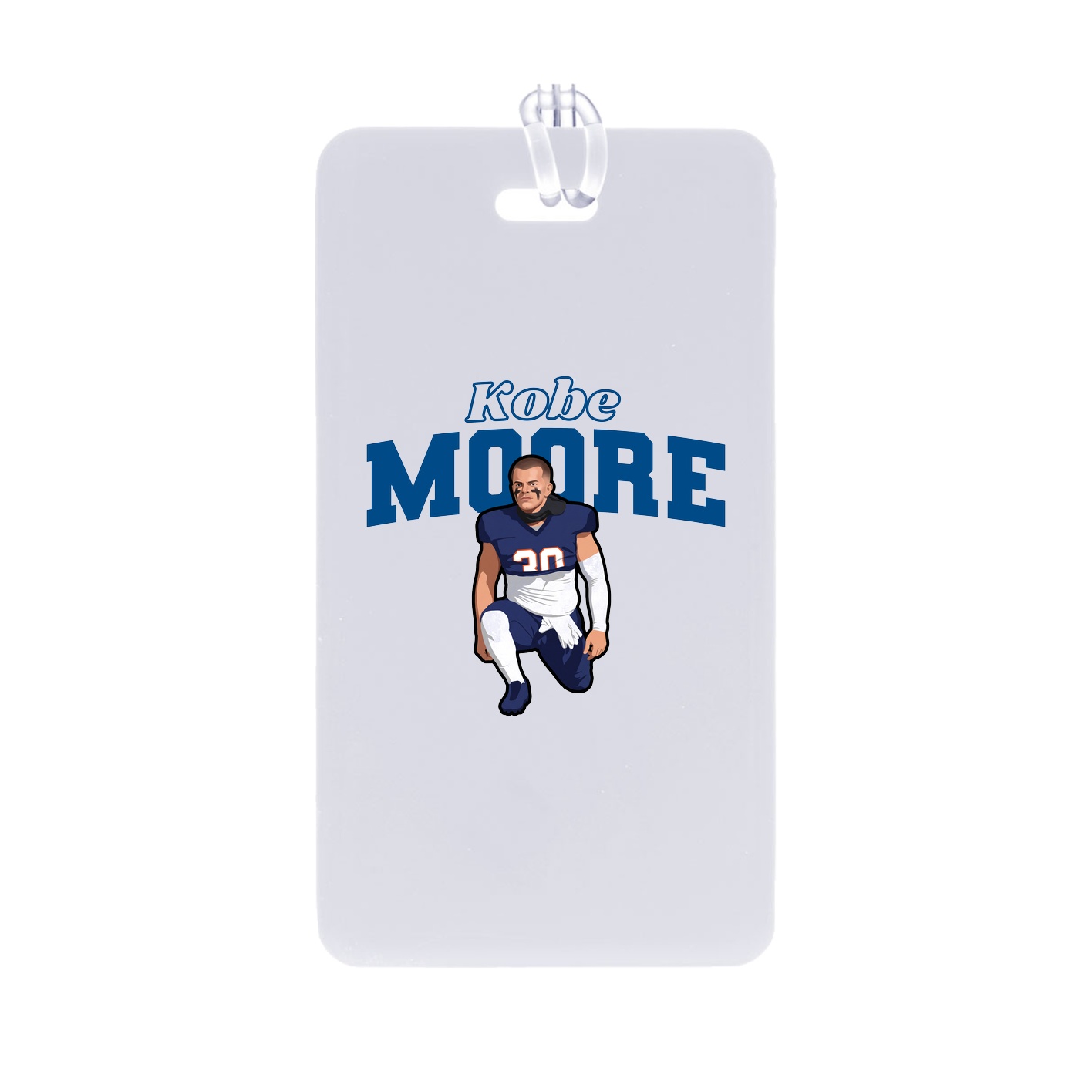 Bag Tag — Name Arch in Classic