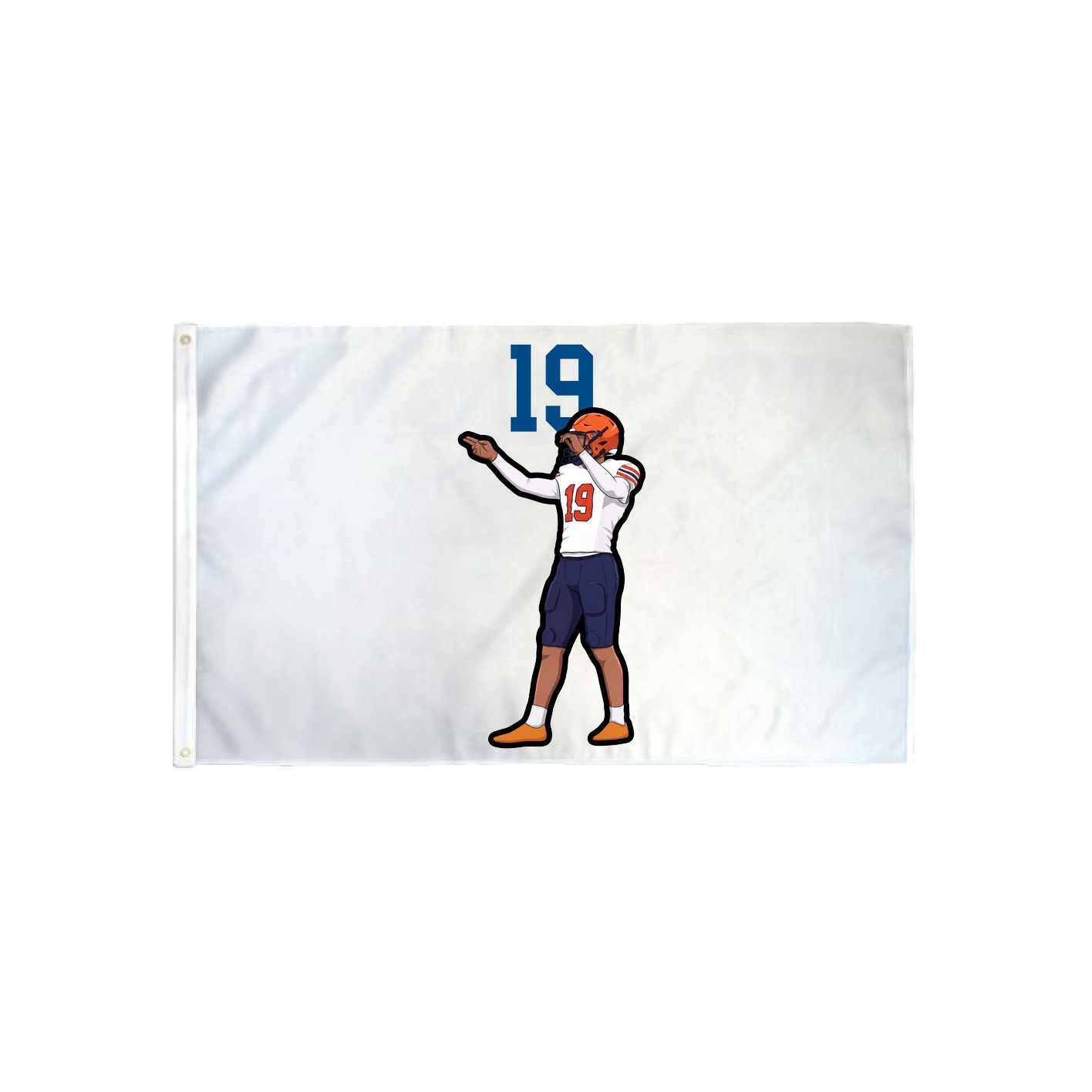 3x5 Flag — Number Top in Classic