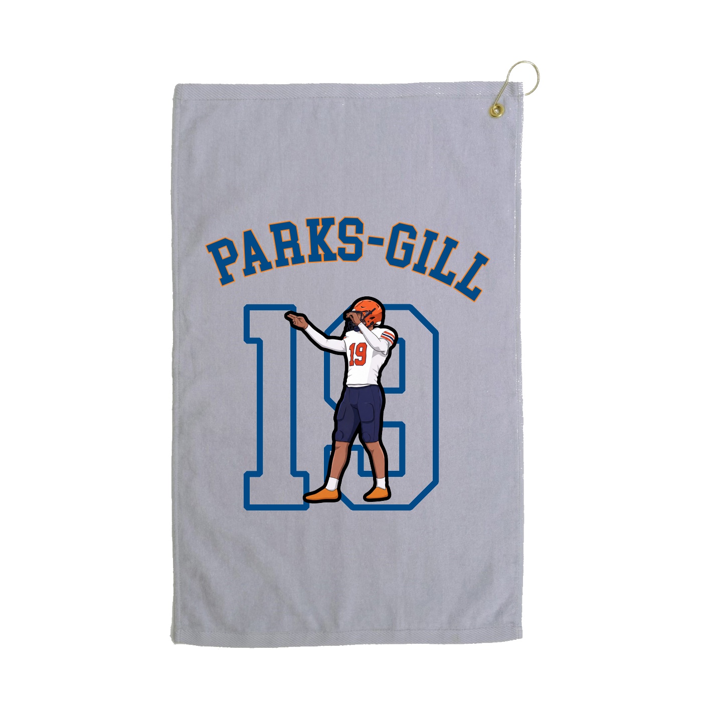 Golf Towel — Shirsey Arch in Grey