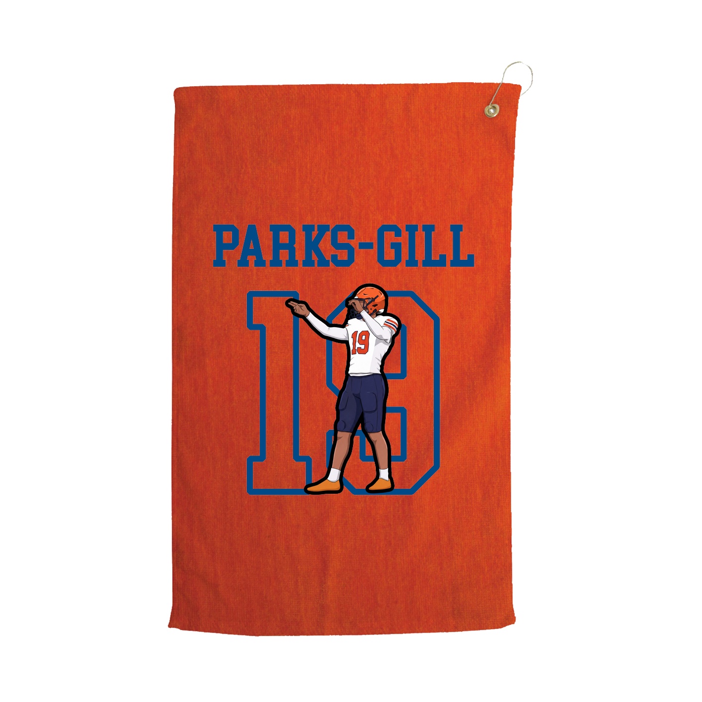 Golf Towel — Shirsey in Orange