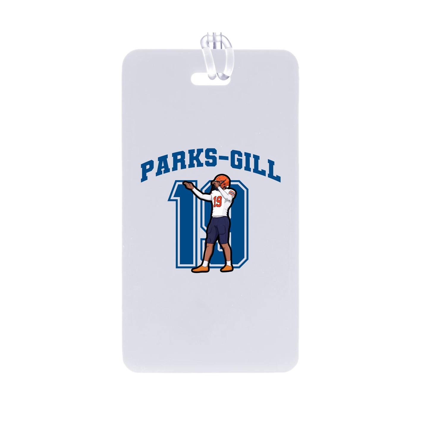 Bag Tag — Number in Classic