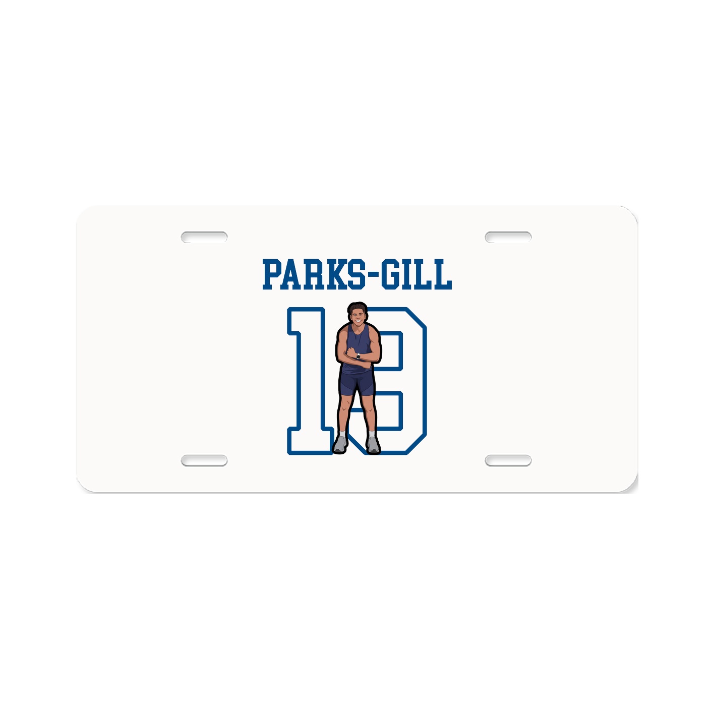 License Plate — Shirsey in Classic