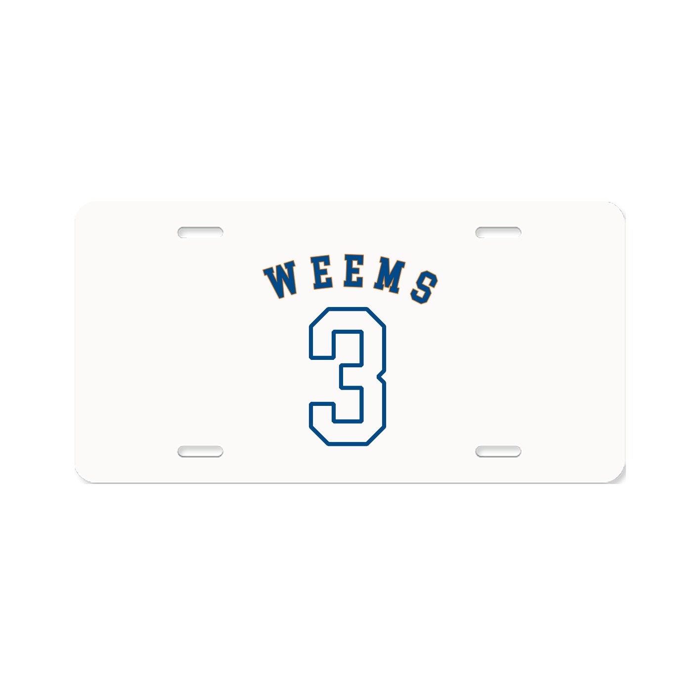 License Plate — Shirsey Arch in Classic