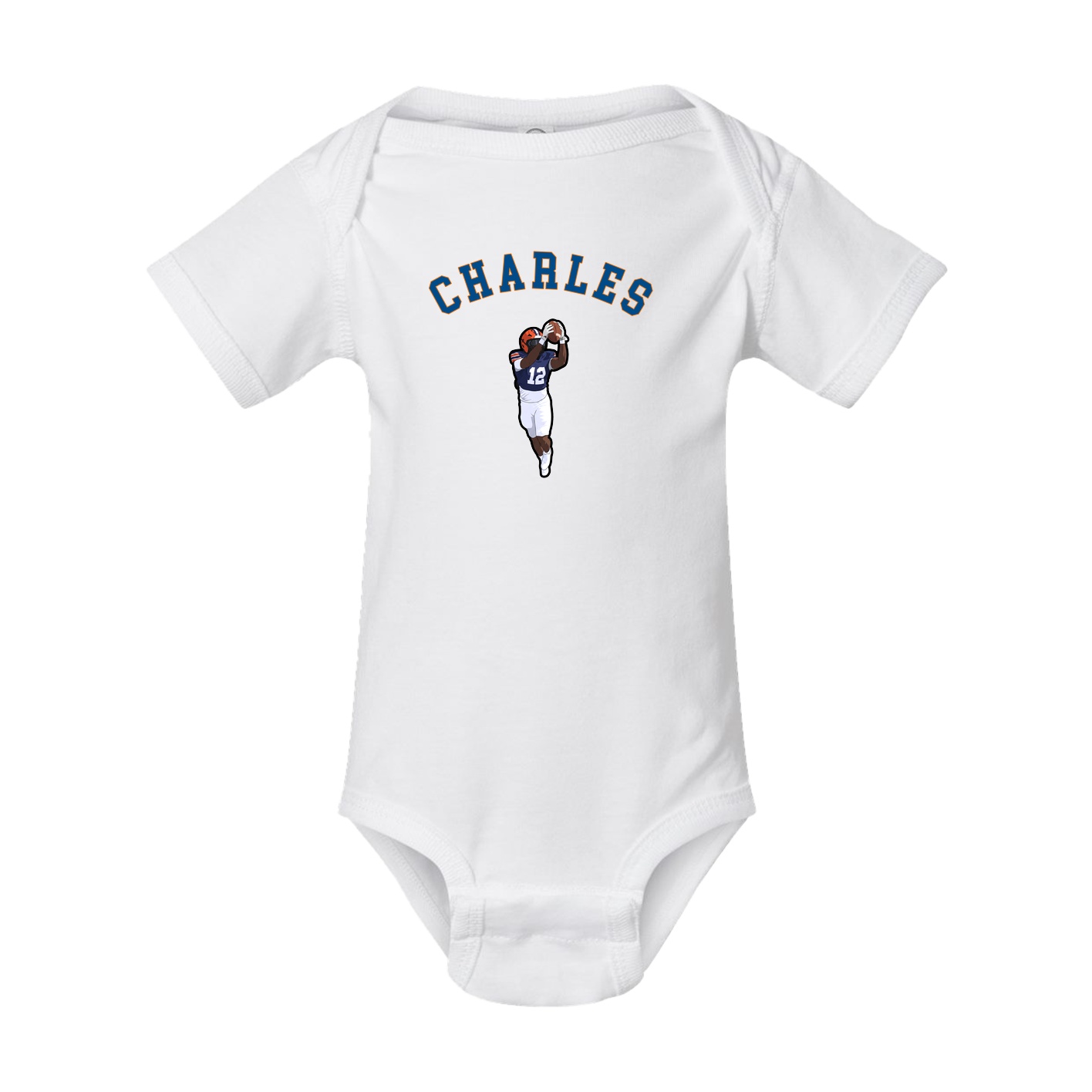 Baby Onesie — Shirsey Arch in White