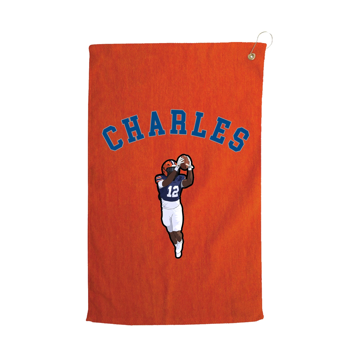 Golf Towel — Shirsey Arch in Orange