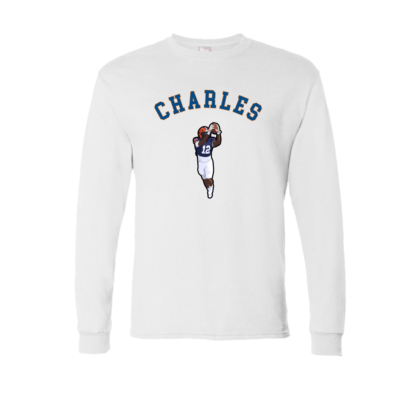 Long Sleeve Tee — Shirsey Arch in White