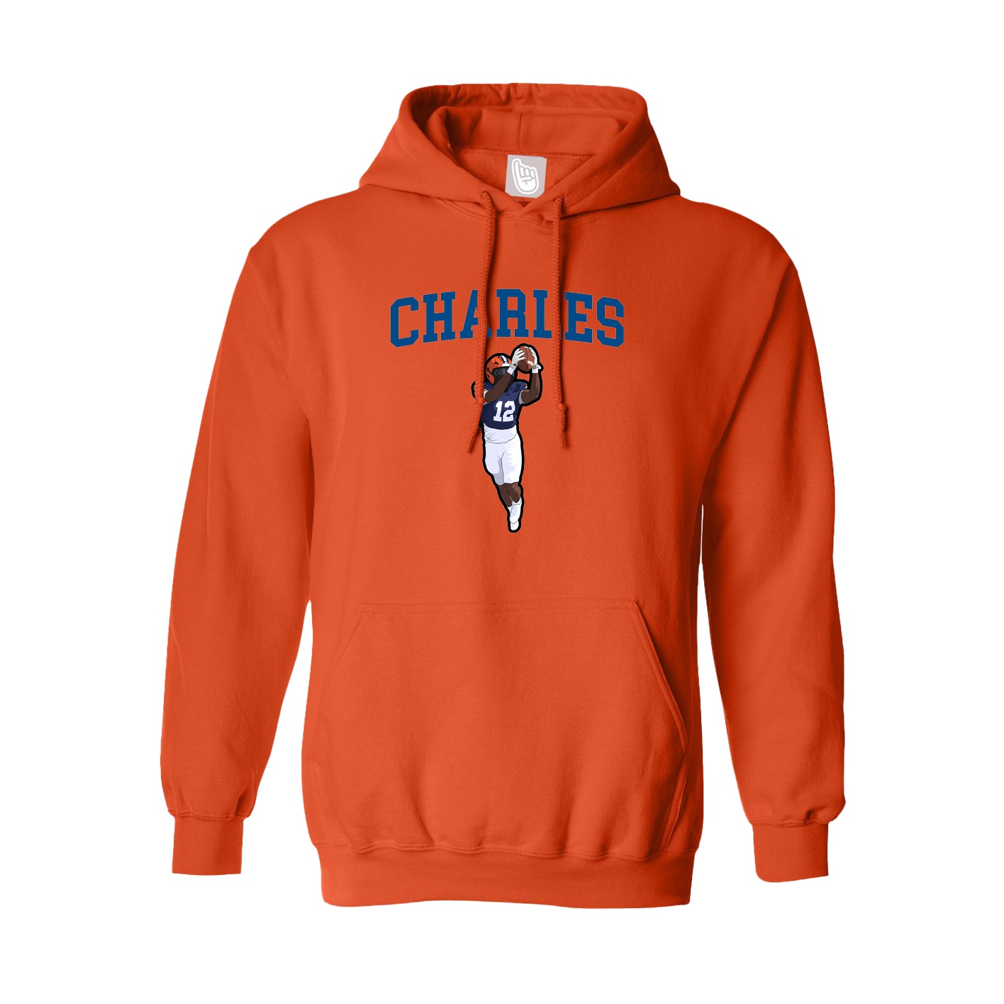 Hoodie — Shirsey in Orange