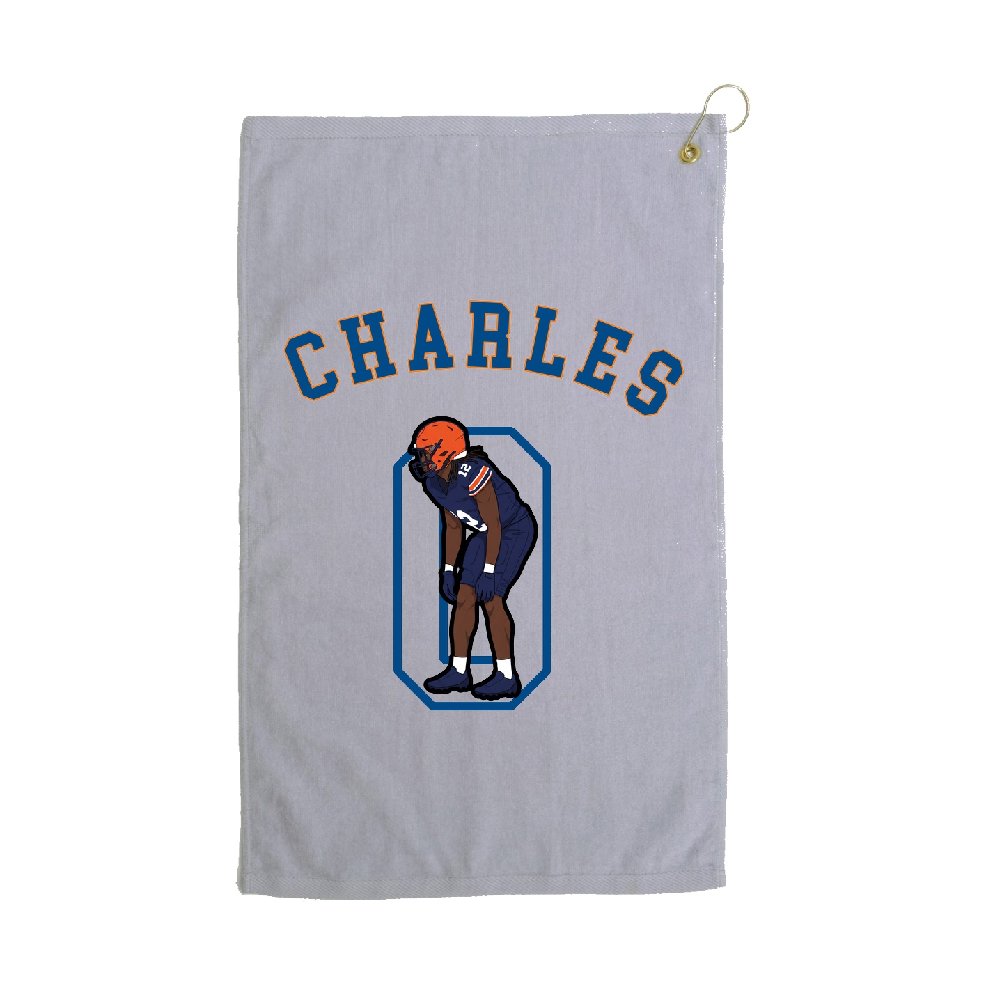 Golf Towel — Shirsey Arch in Grey