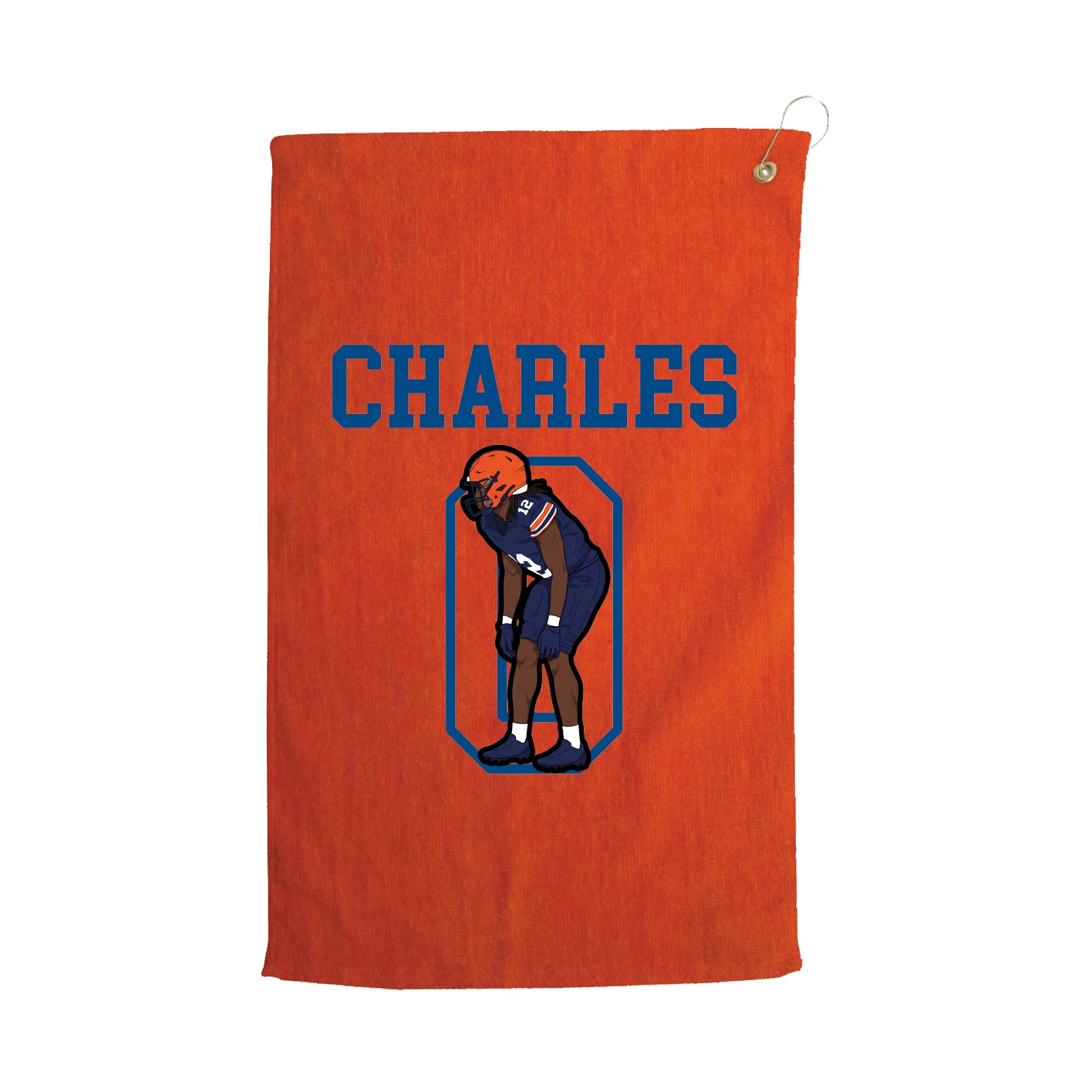 Golf Towel — Shirsey in Orange