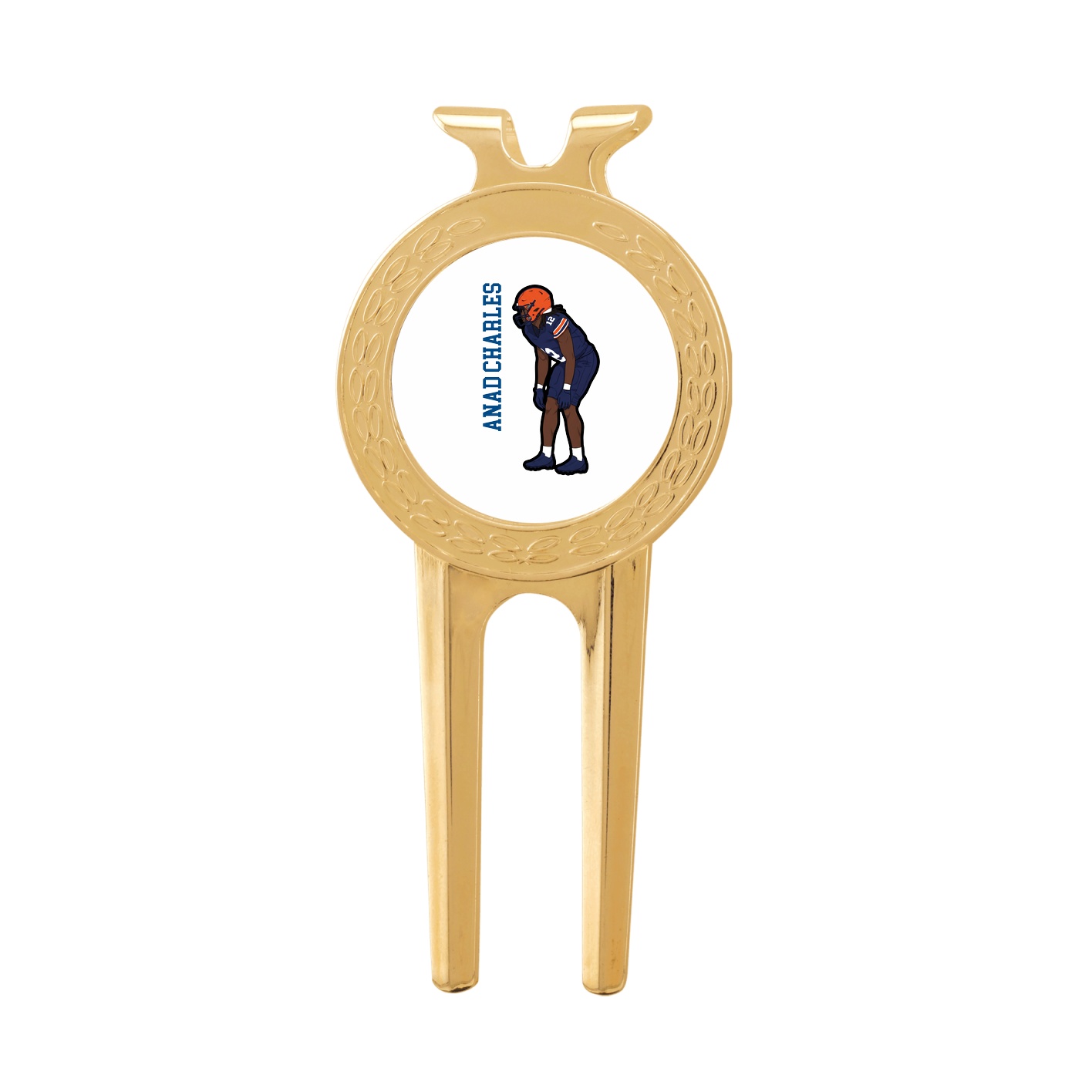 Divot Tool with Ball Marker — Name Vertical in Classic