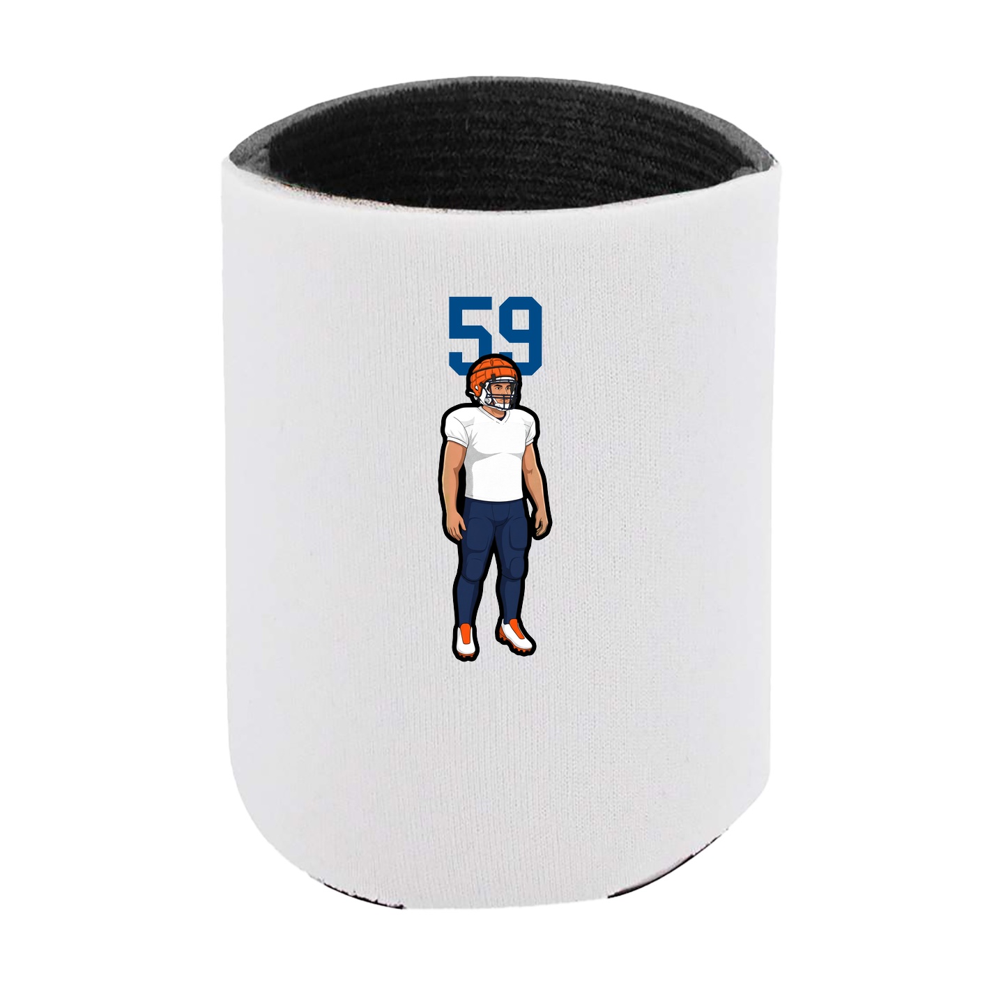 Can Holder — Number Top in White