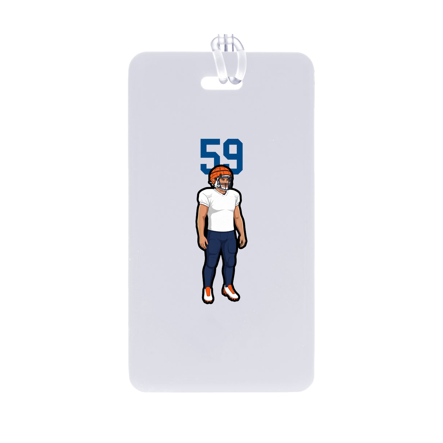 Bag Tag — Number Top in Classic
