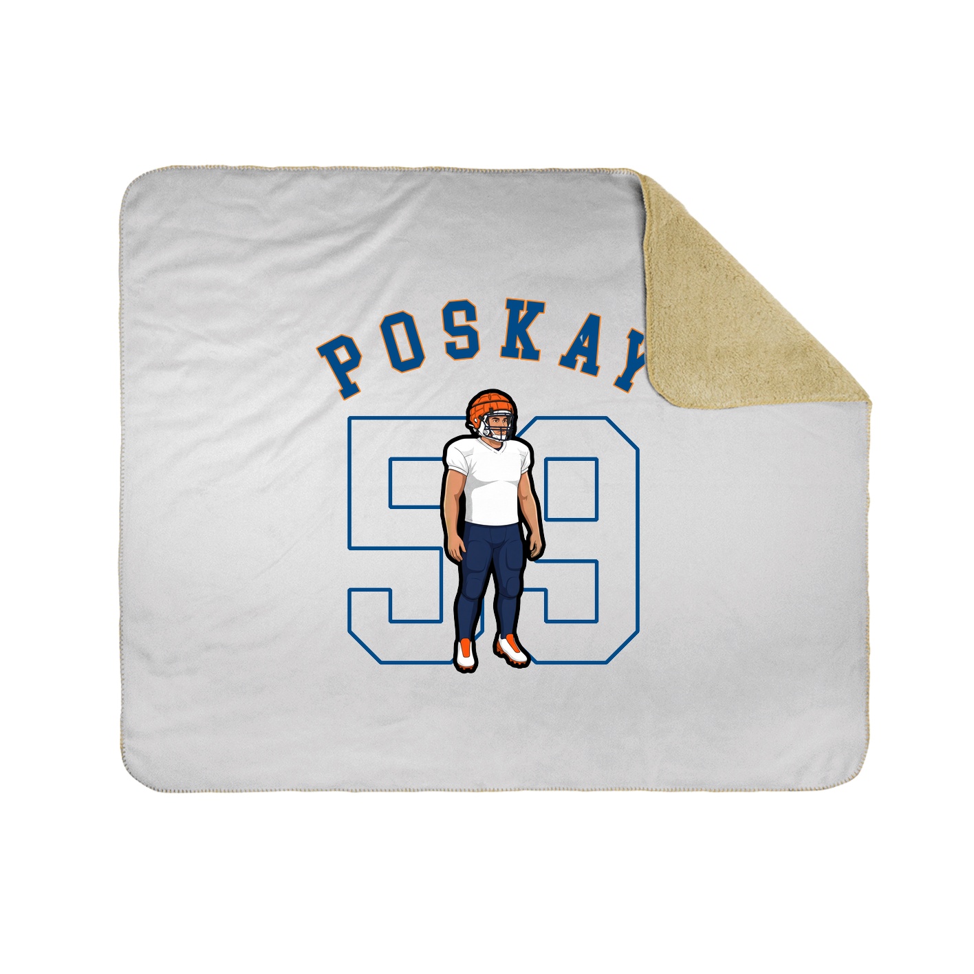 Throw Blanket — Shirsey Arch in White