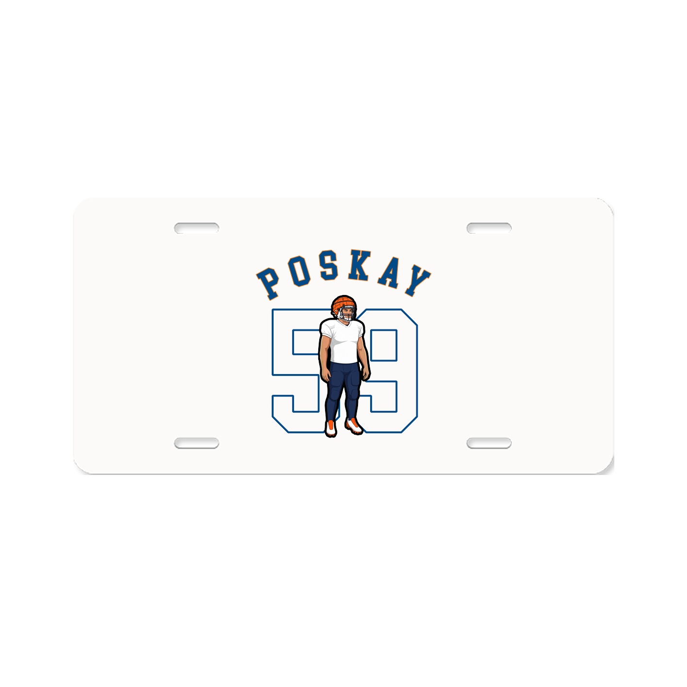 License Plate — Shirsey Arch in Classic