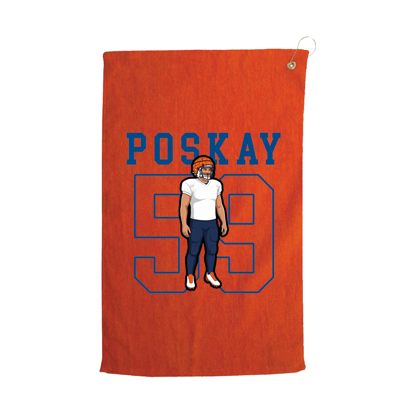 Golf Towel — Shirsey in Orange
