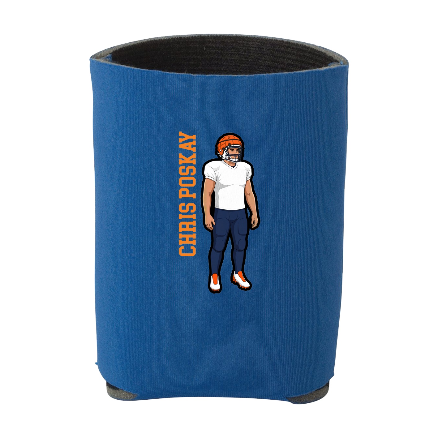 Can Holder — Name Vertical in Royal