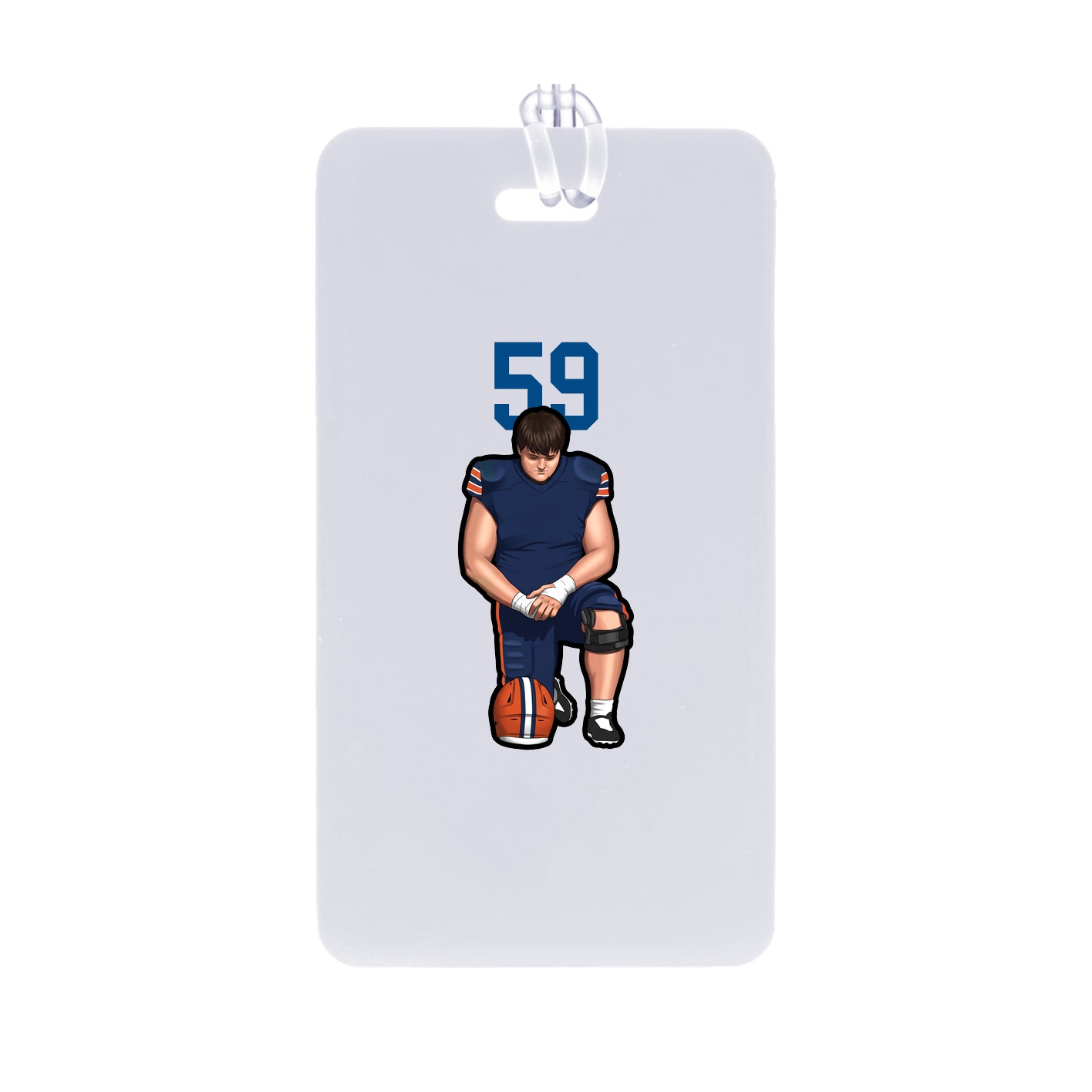 Bag Tag — Number Top in Classic