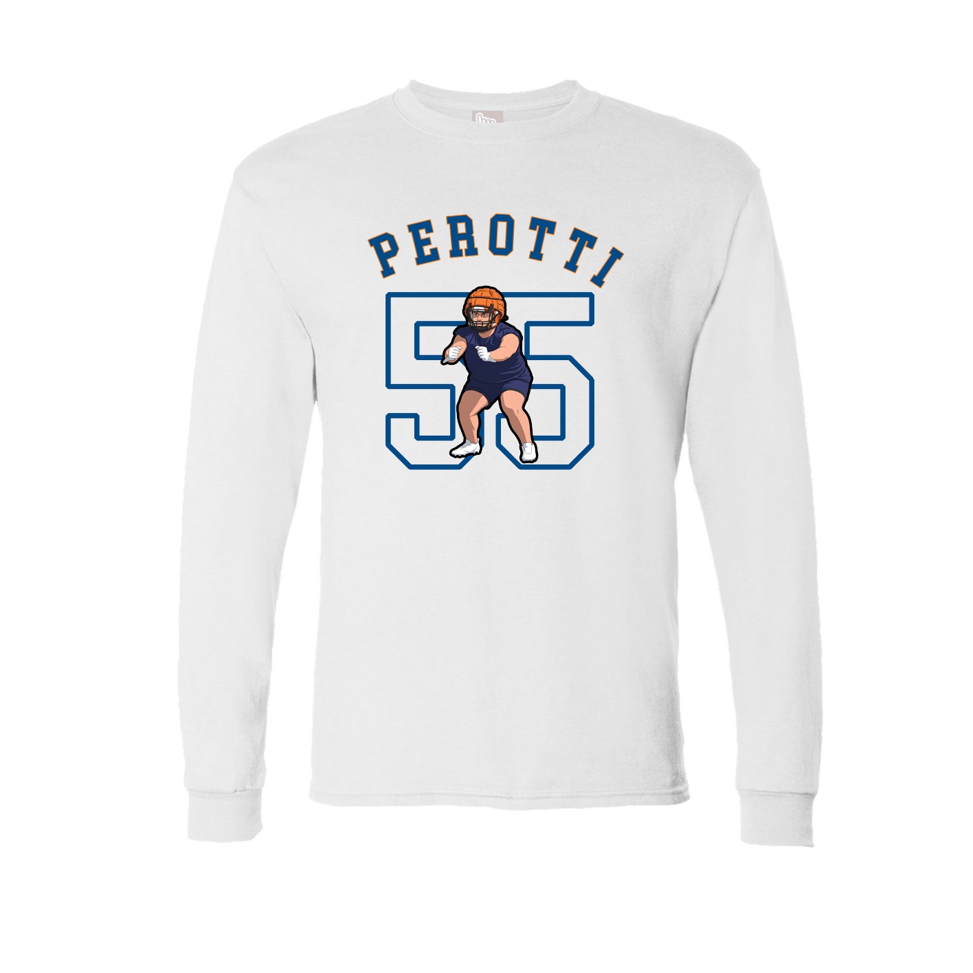 Long Sleeve Tee — Shirsey Arch in White
