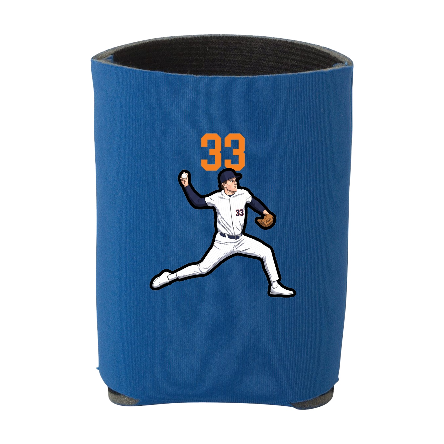 Can Holder — Number Top in Royal