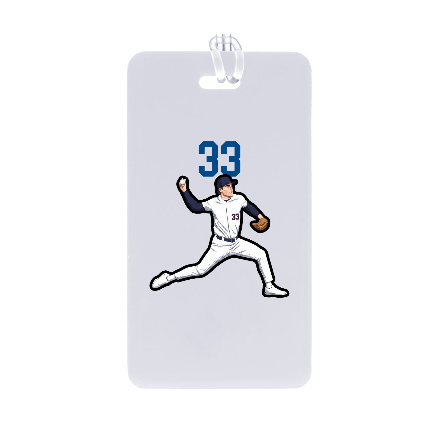 Bag Tag — Number Top in Classic