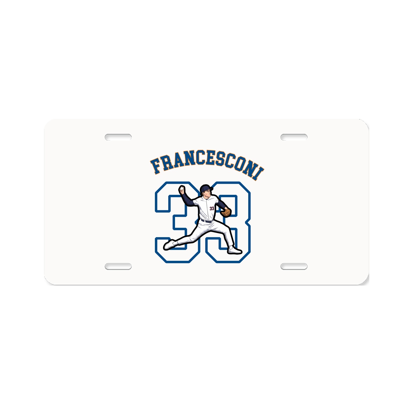License Plate — Shirsey Arch in Classic
