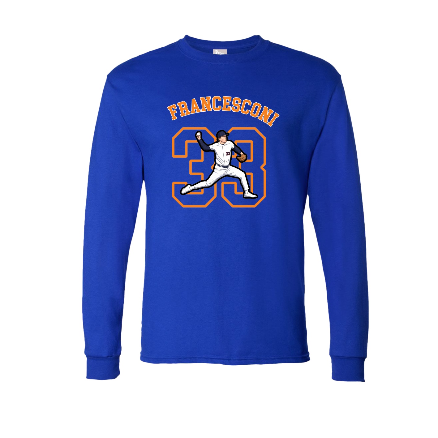 Long Sleeve Tee — Shirsey Arch in Royal